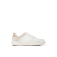Vue principale des Sneakerss bass couleur Combo Blanc Freshh_h pour homme.