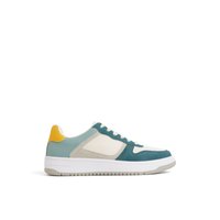 Vue principale des Sneakerss bass couleur Sarcelle Freshh_h pour homme.
