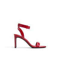 Main view of Red Nichole High Heel Sandals for women.