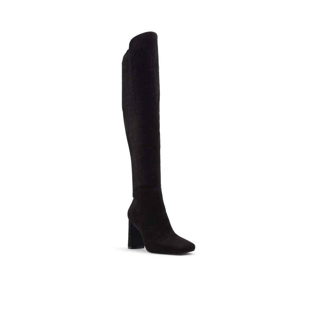 Aisling Open Black Women's Over-the-knee Boots | Call It Spring Canada