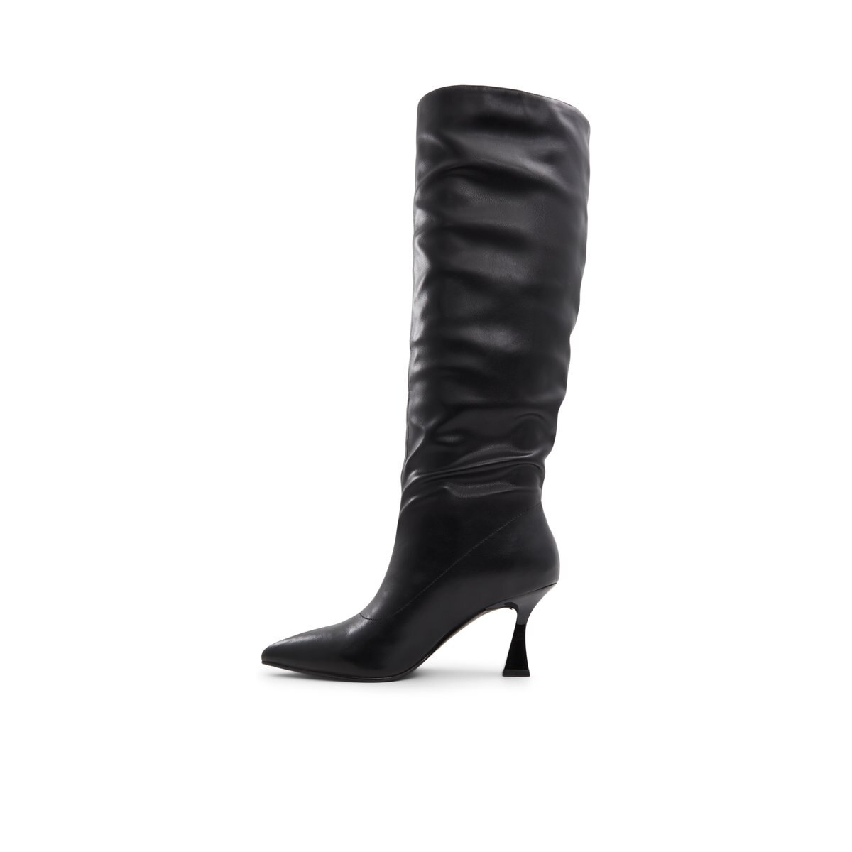 Alexina Black Women's Knee-high Boots | Call It Spring Canada