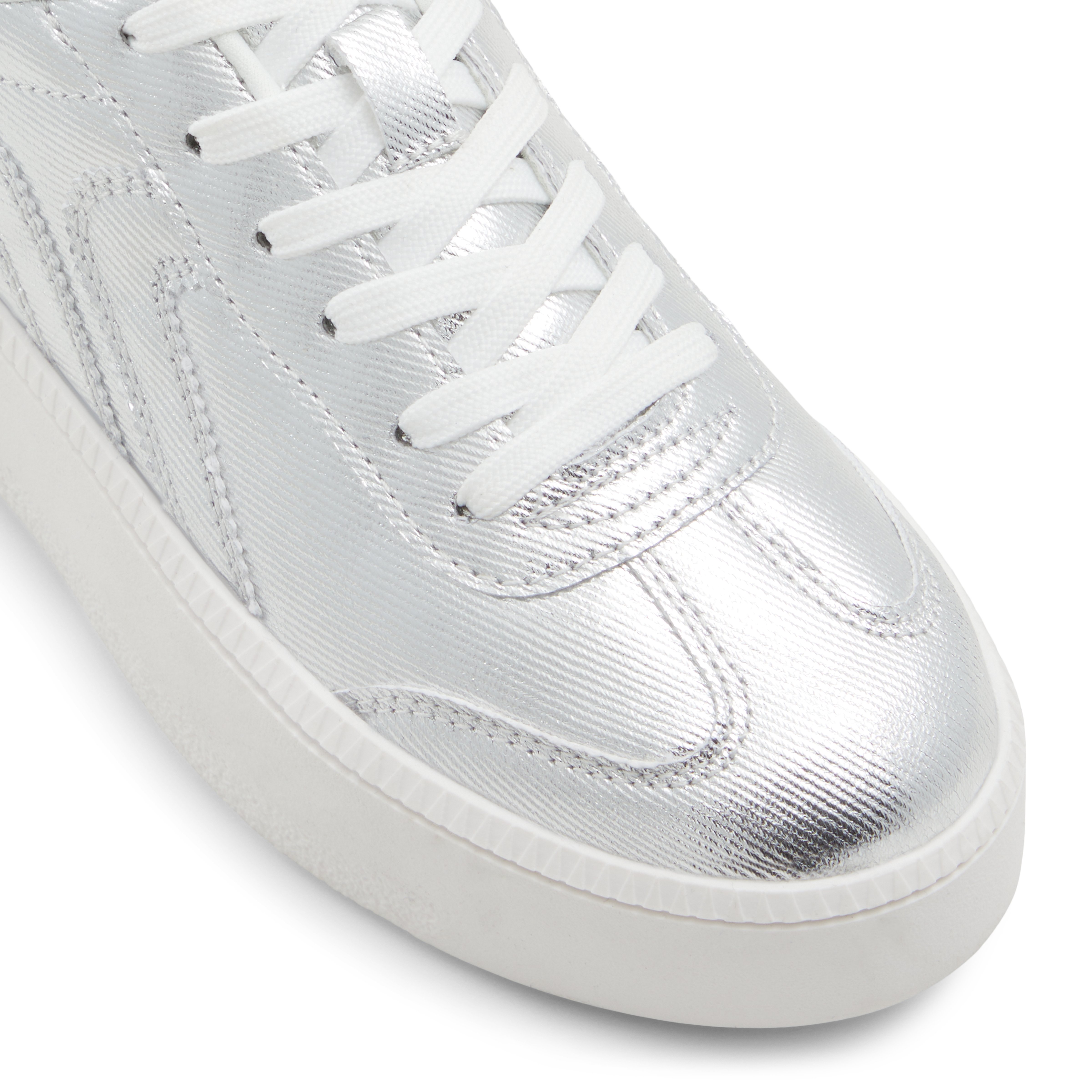 Alixe Silver Women's Retro Sneakers