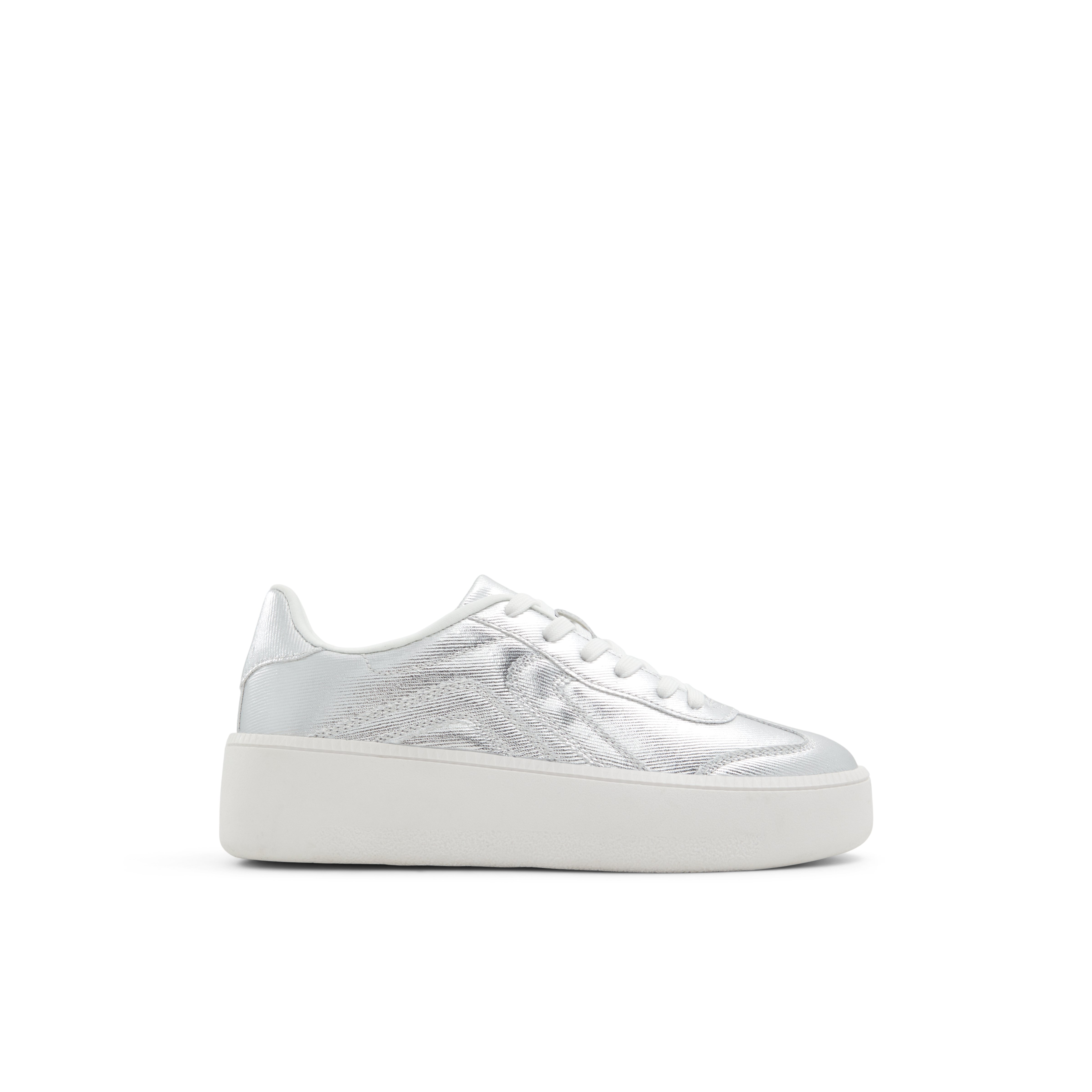 Alixe Silver Women's Retro Sneakers