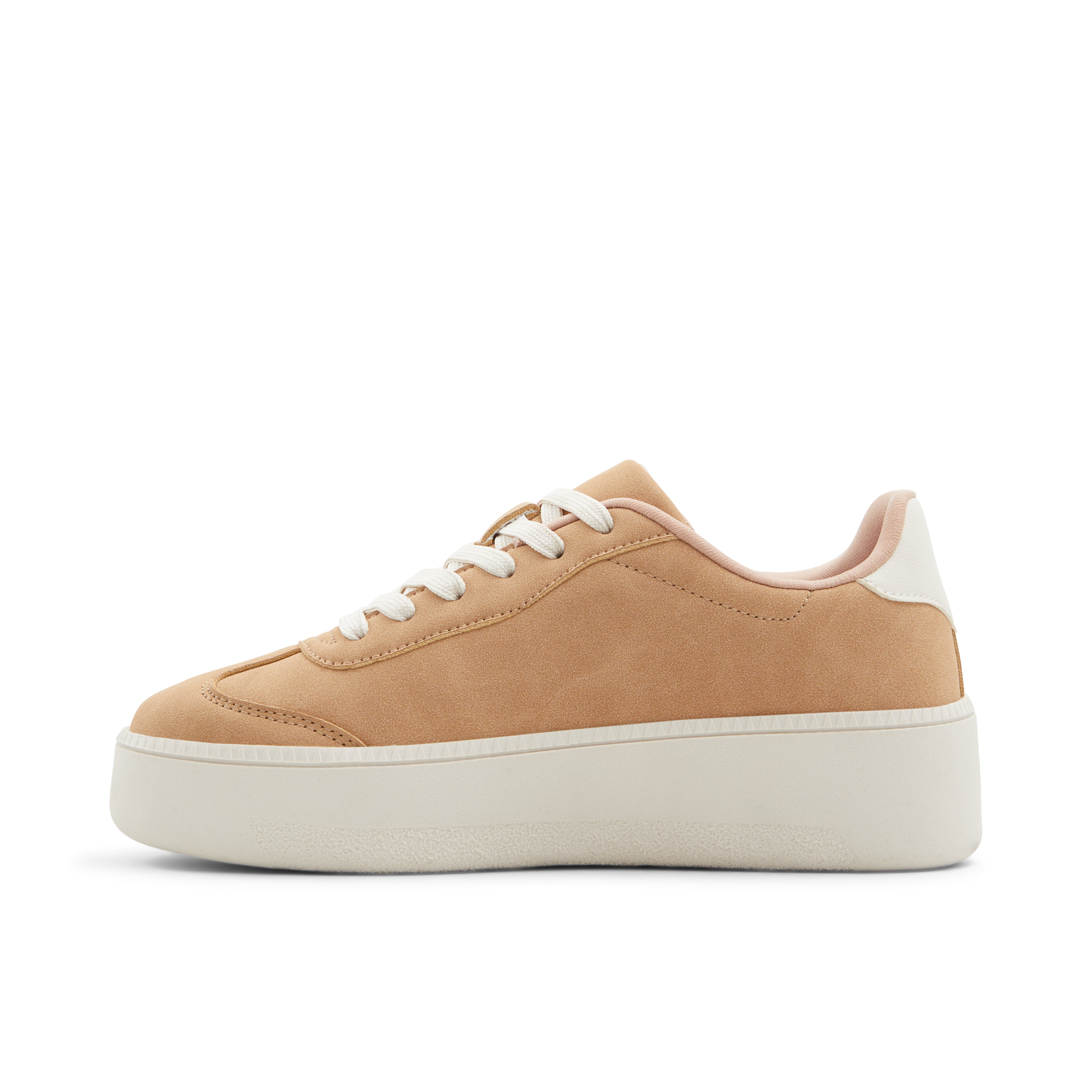 Alixe Medium Beige Women's Retro Sneakers