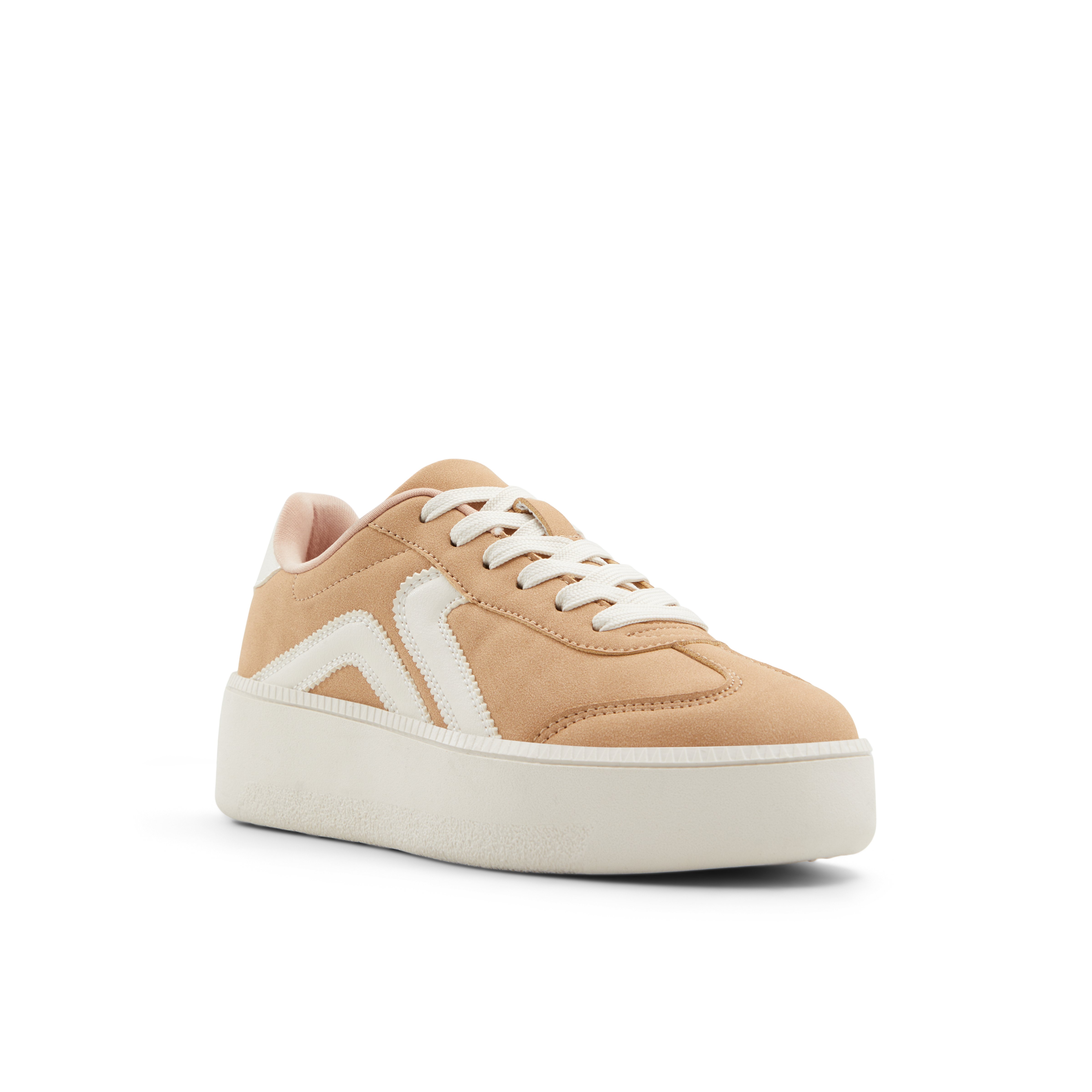 Alixe Medium Beige Women's Retro Sneakers