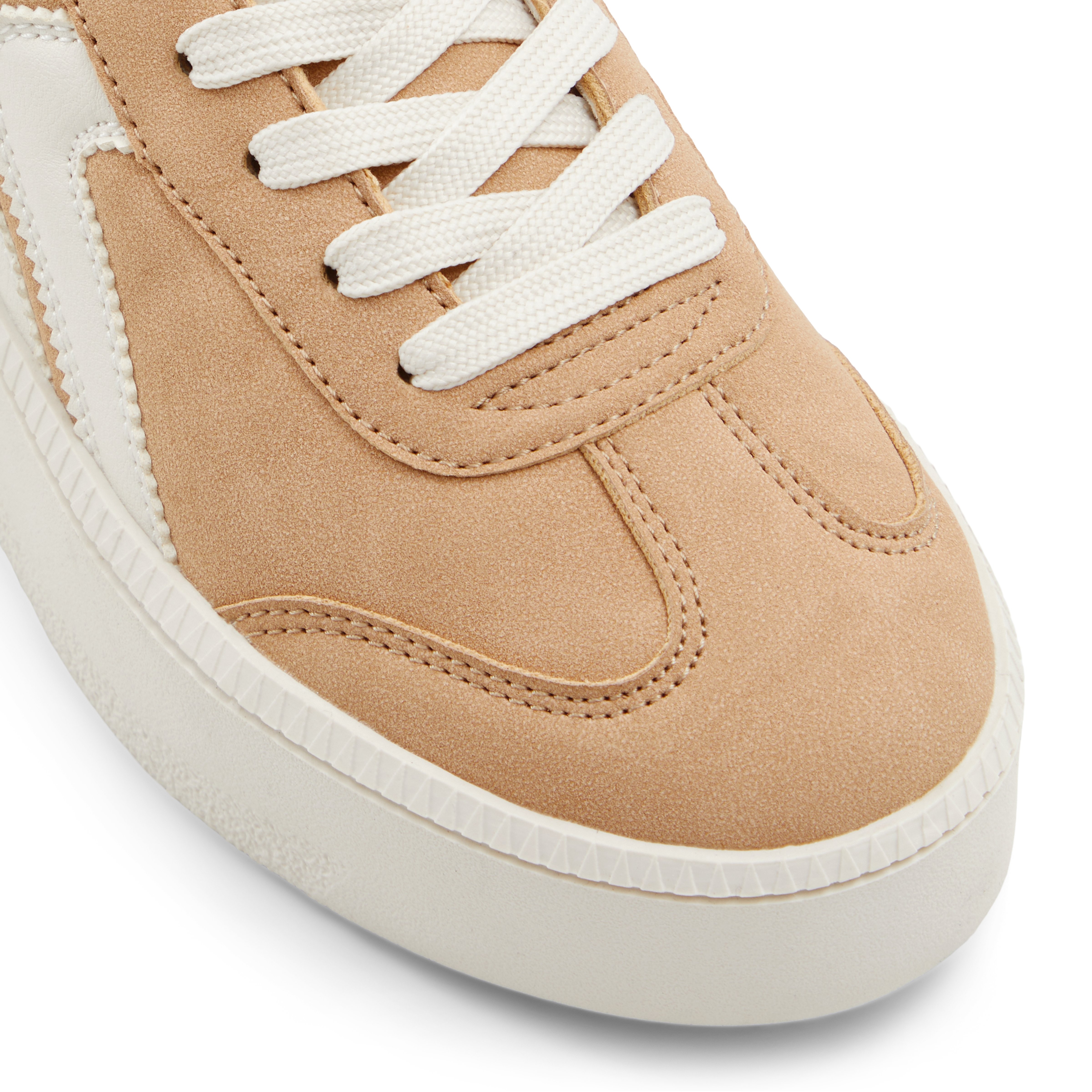 Alixe Medium Beige Women's Retro Sneakers