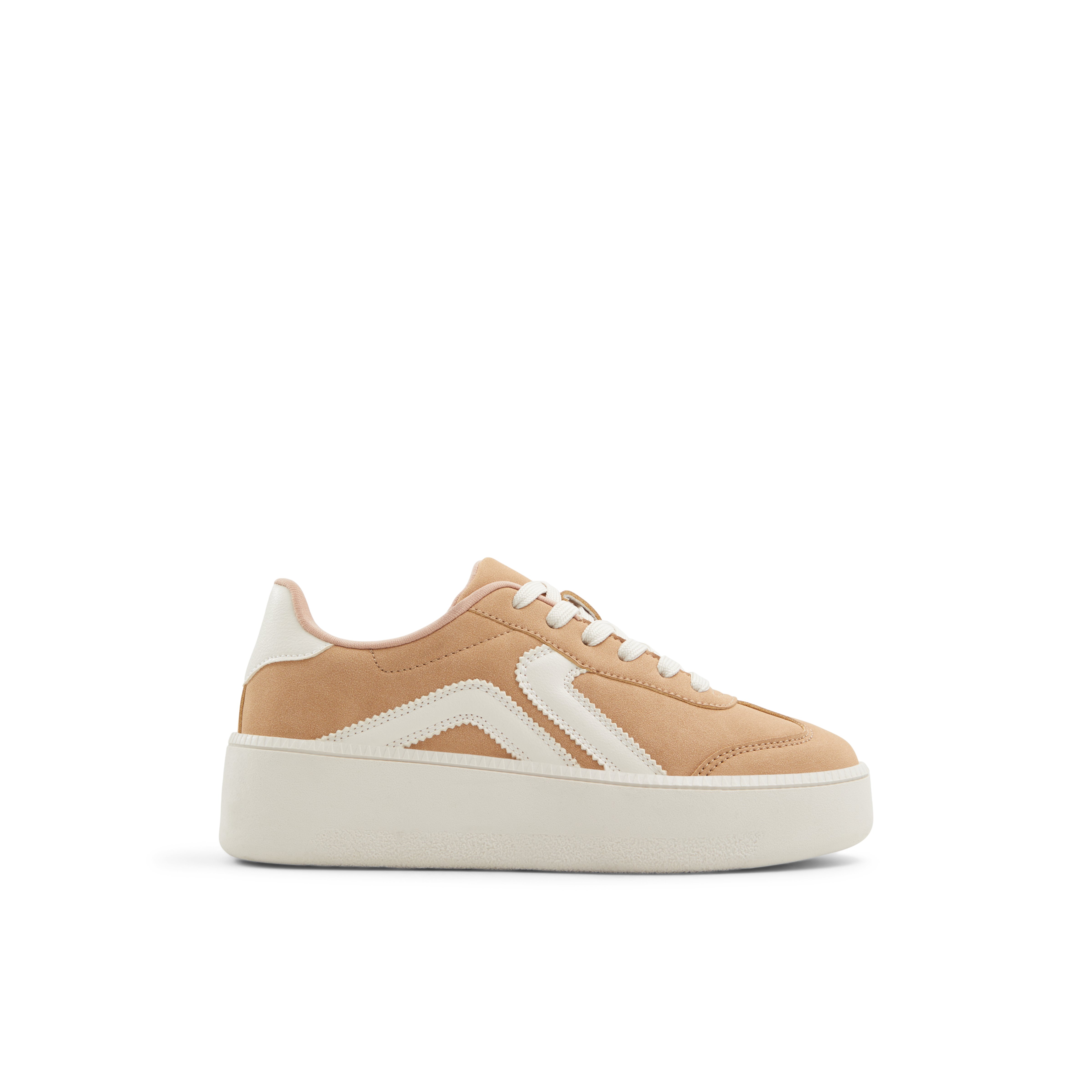 Alixe Medium Beige Women's Retro Sneakers