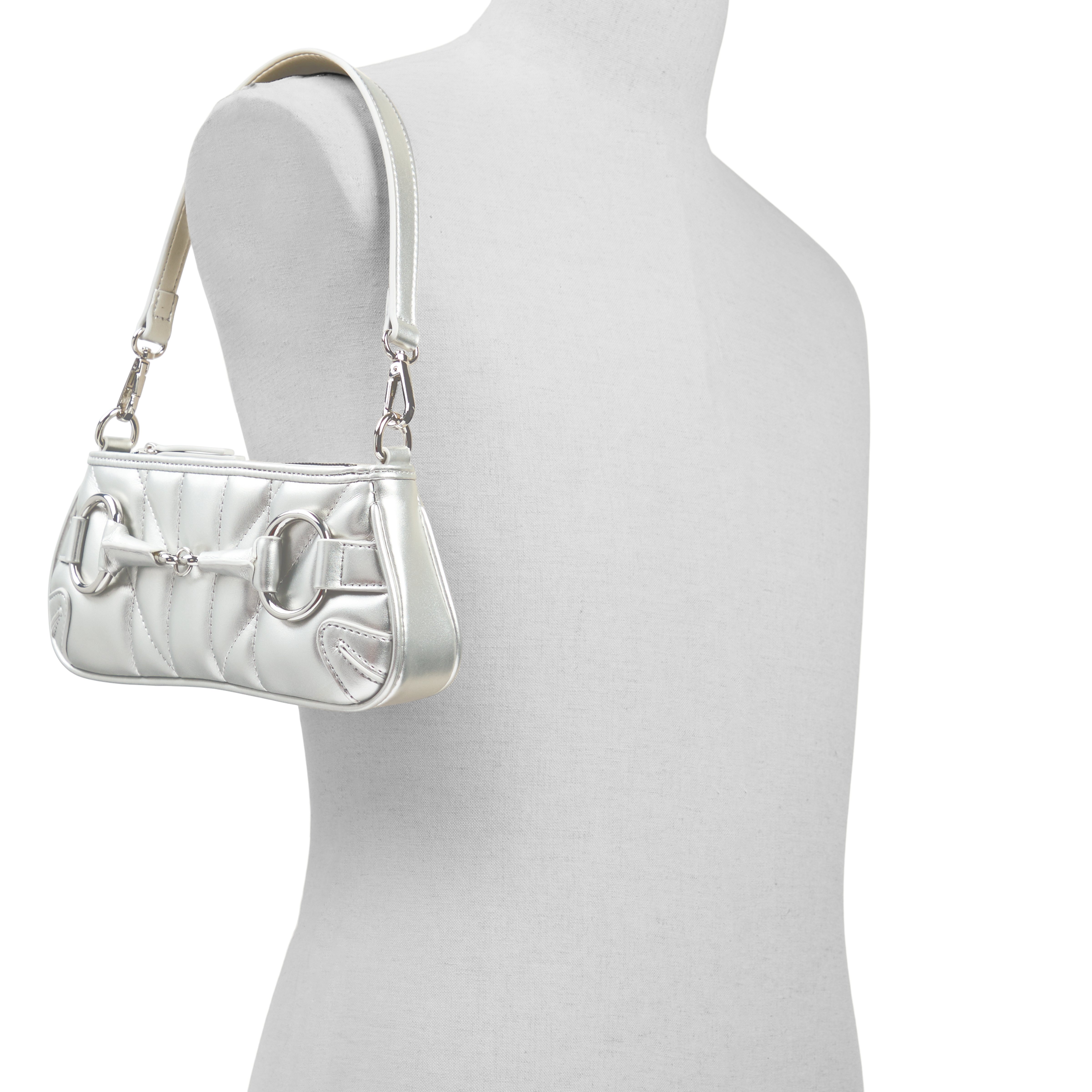 Alixx Silver Women's Shoulder Bags