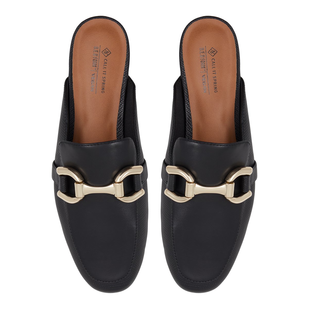 大人おしゃれ☆【Call It Spring】Alizee ミュールローファー♪ Alizee Black Women's Loafers | Call It Spring Canada