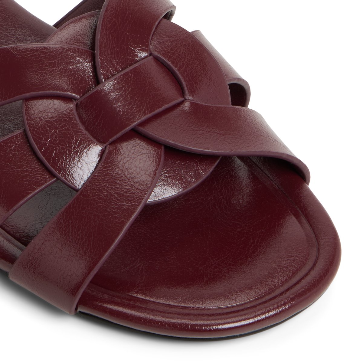 サンダル・ミュール ISABEL MARANT Women Sandals SD0118FAB2B11S 80BY BURGUNDY Red Isabel Marant - Burgundy Hellea Waikiki Sandals | Story + Rain