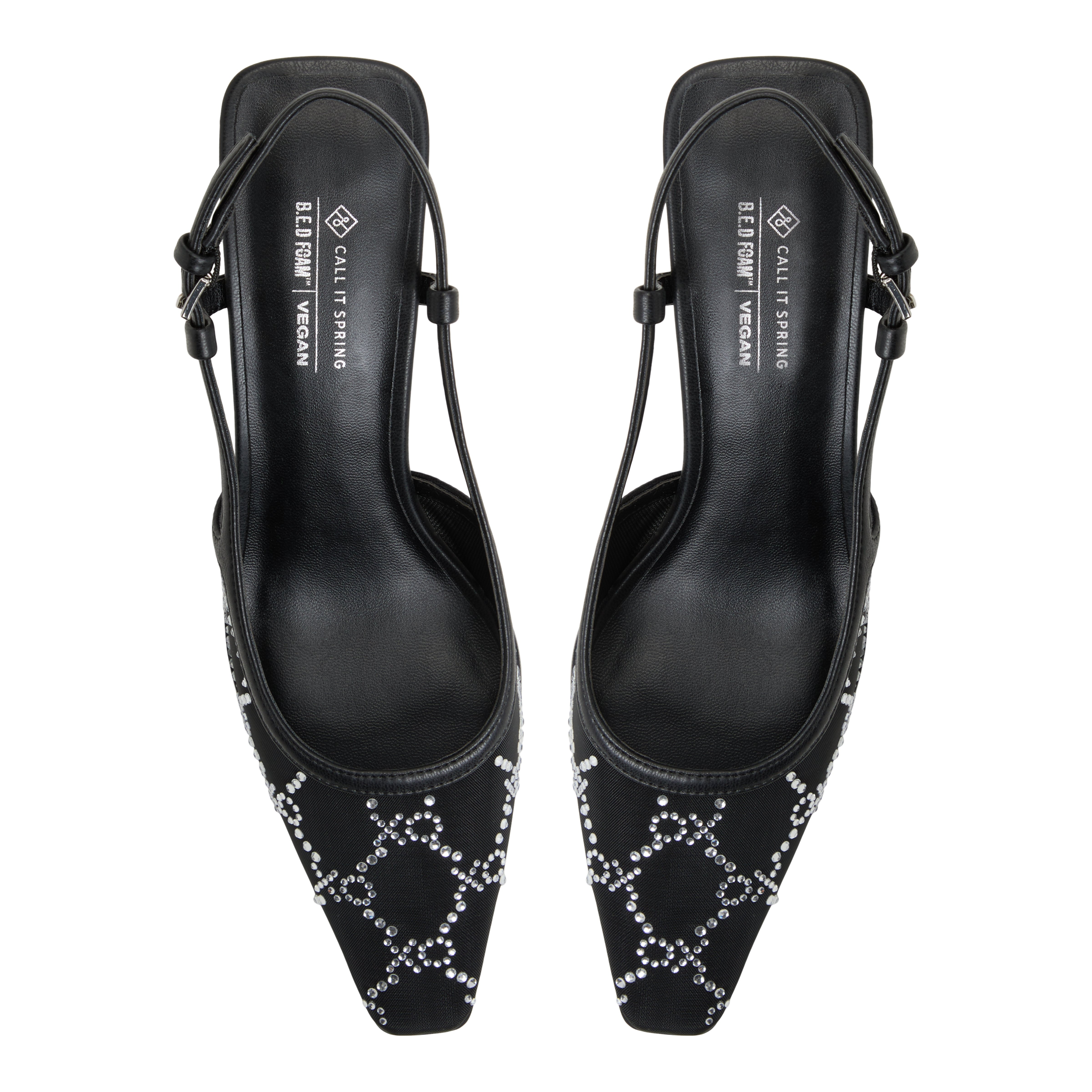 Amoura Black Women's Low-mid Heels