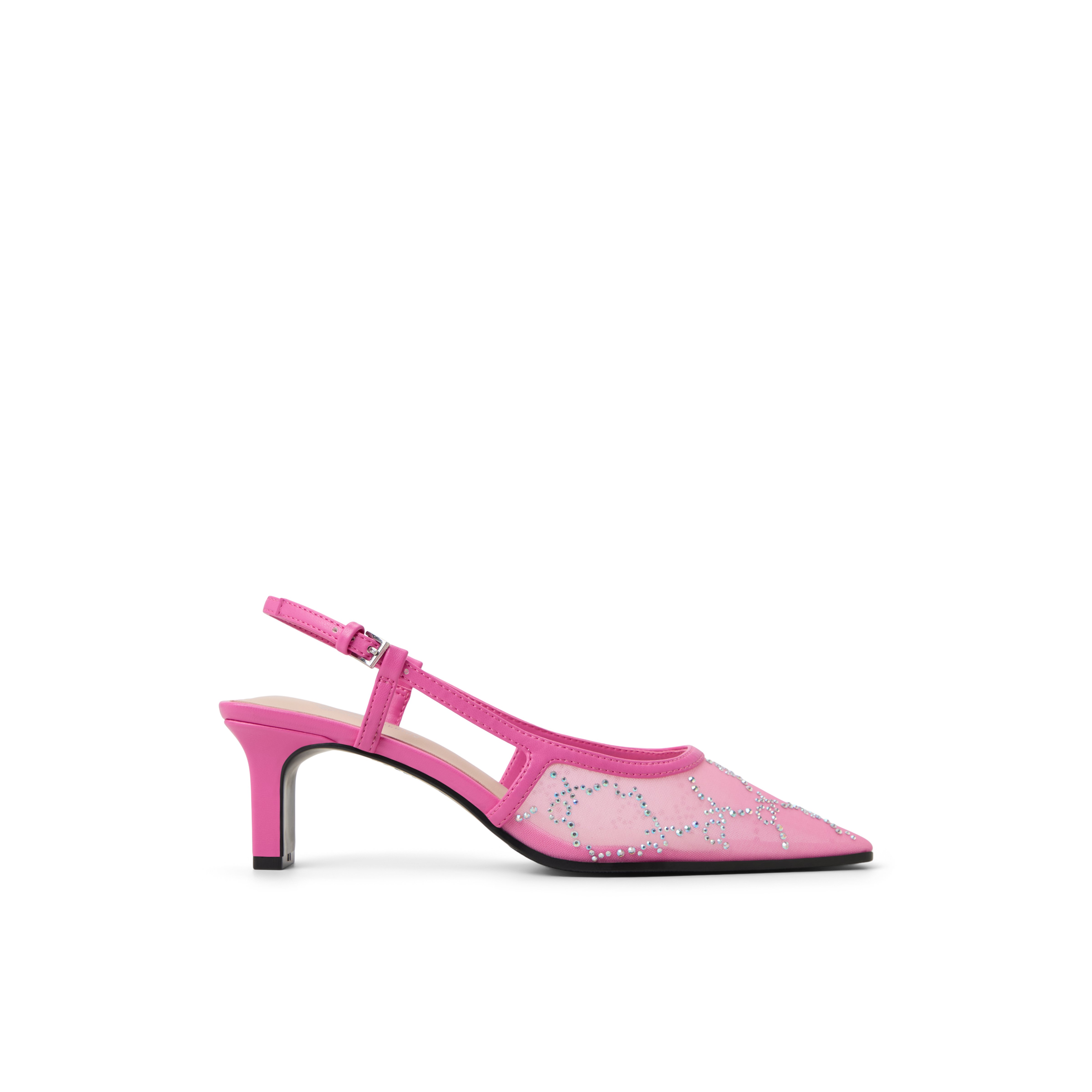 Amoura Bright Pink Women's Low-mid Heels