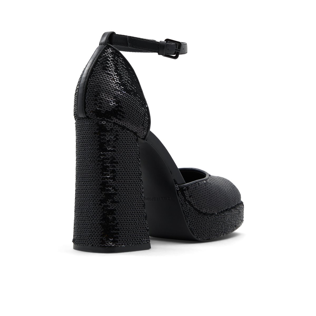 Platform block hot sale heel shoes