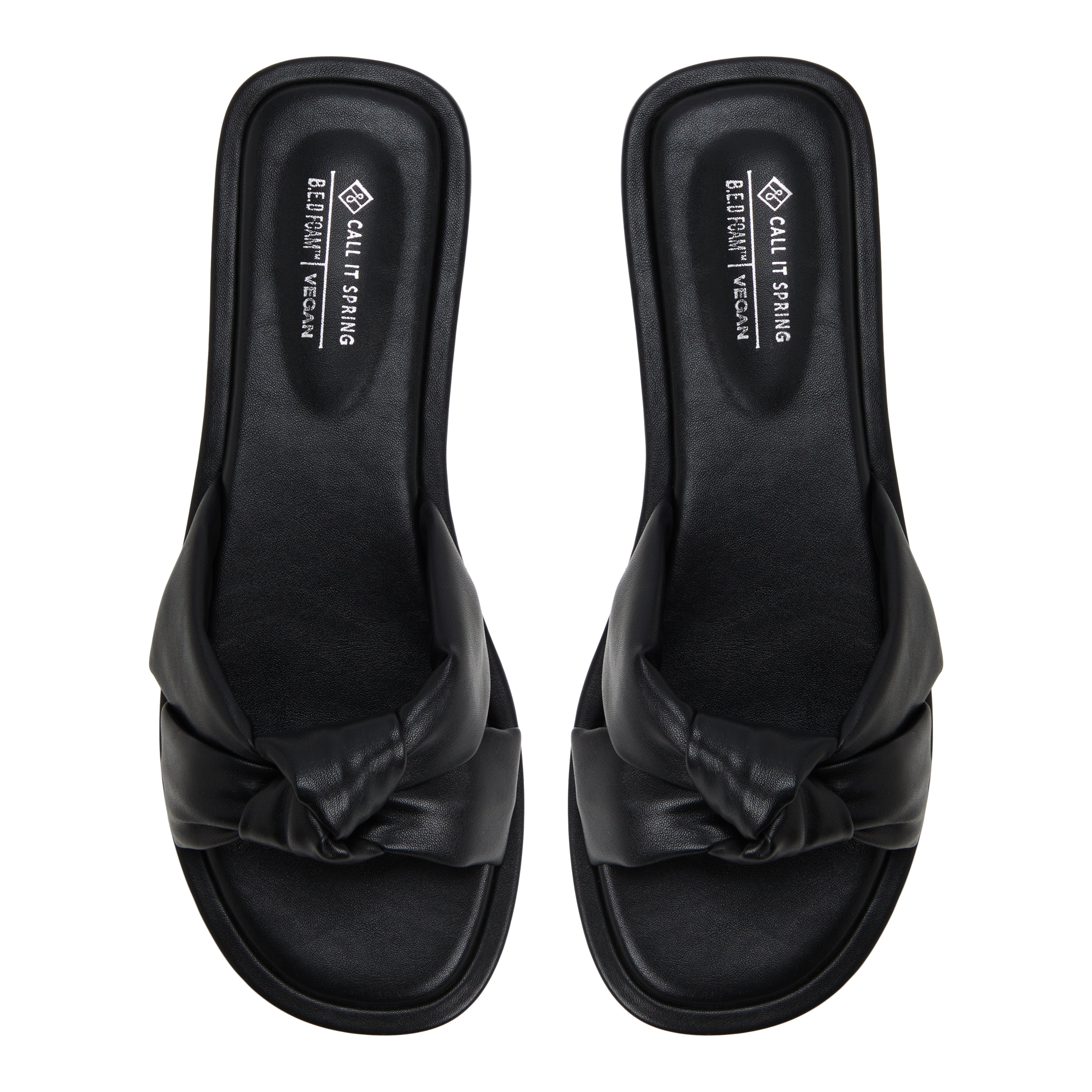 Apricot Black Women's Slides