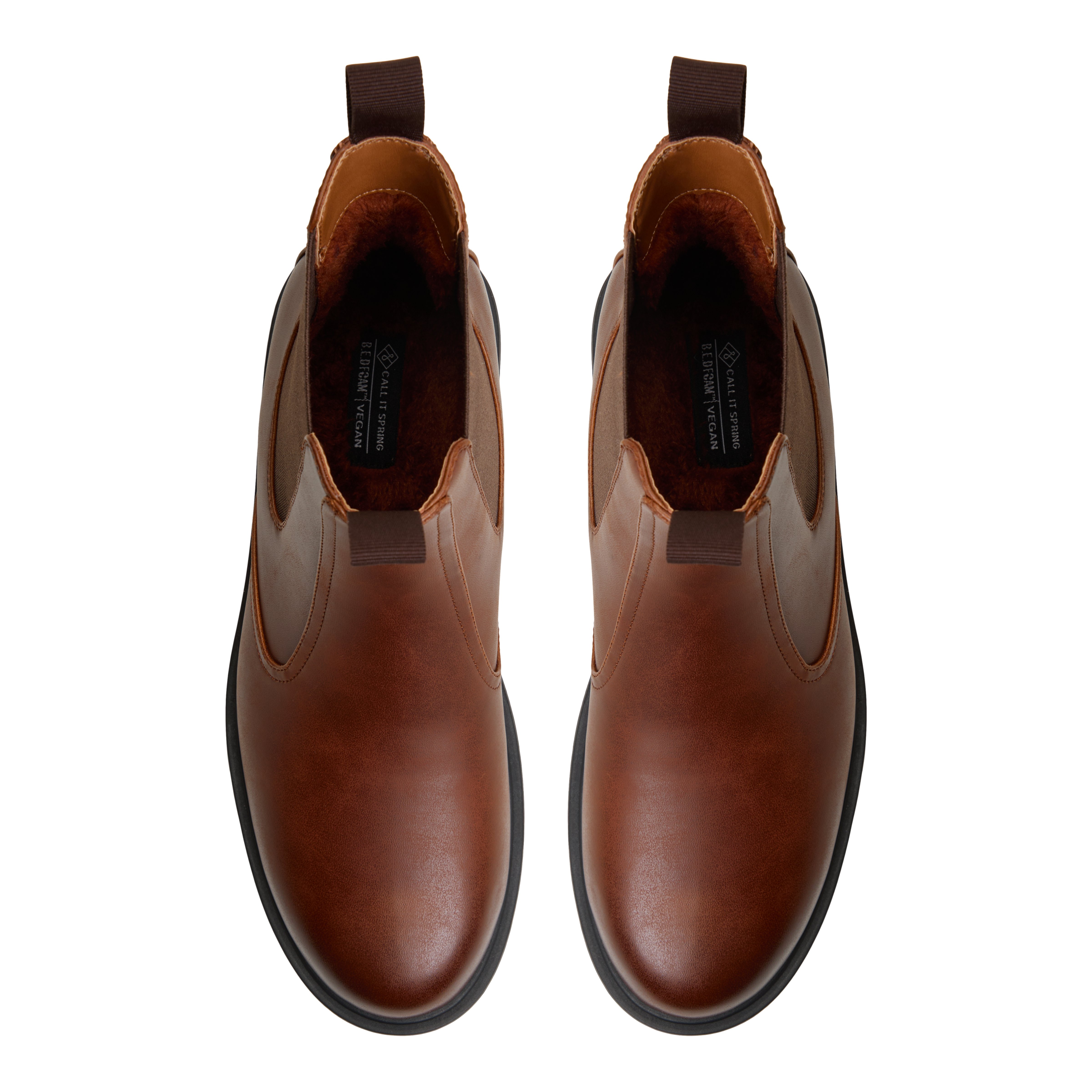 Ashtonn Tan Men's Lined Boots