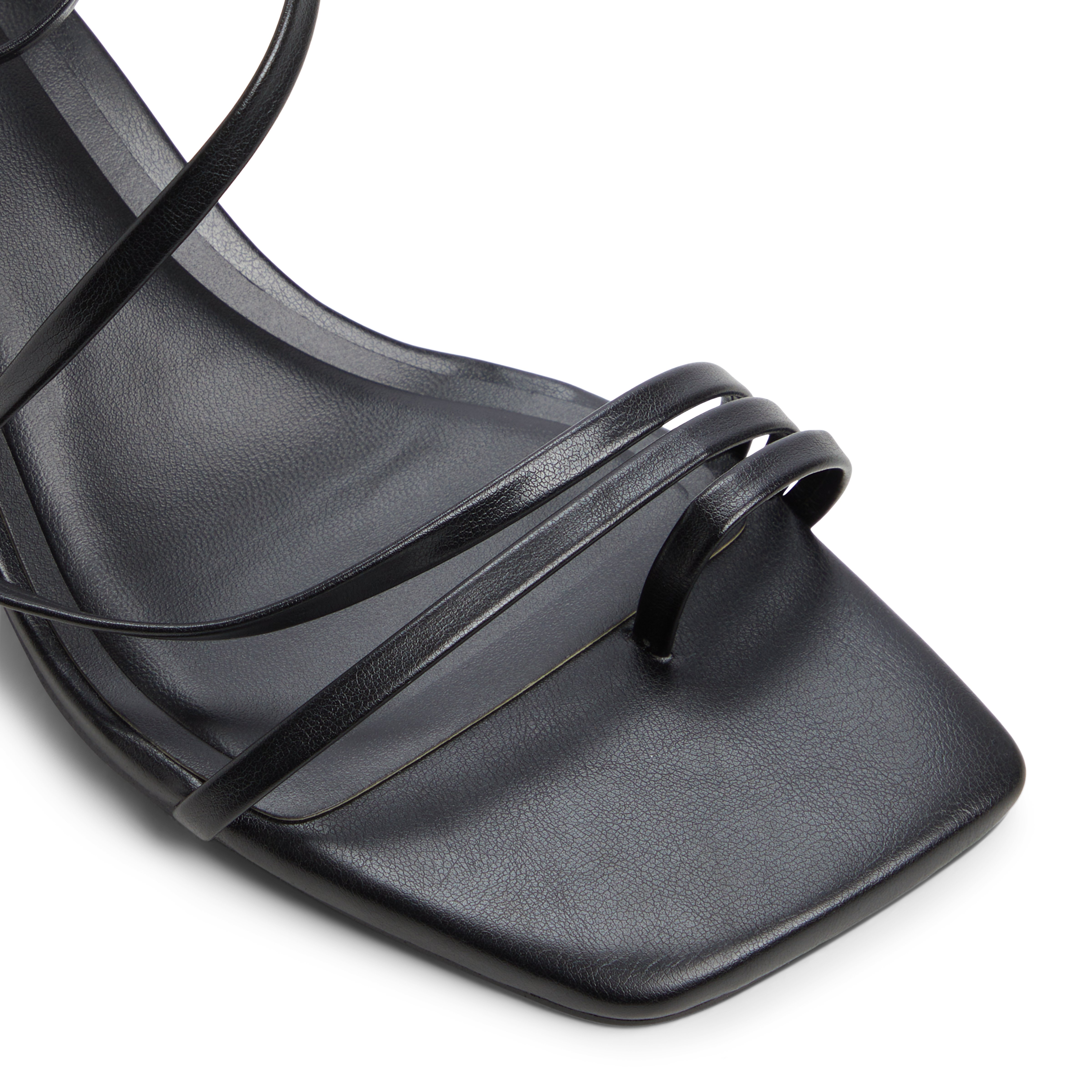 Auguust Black Women's Lace Up Heels Sandals