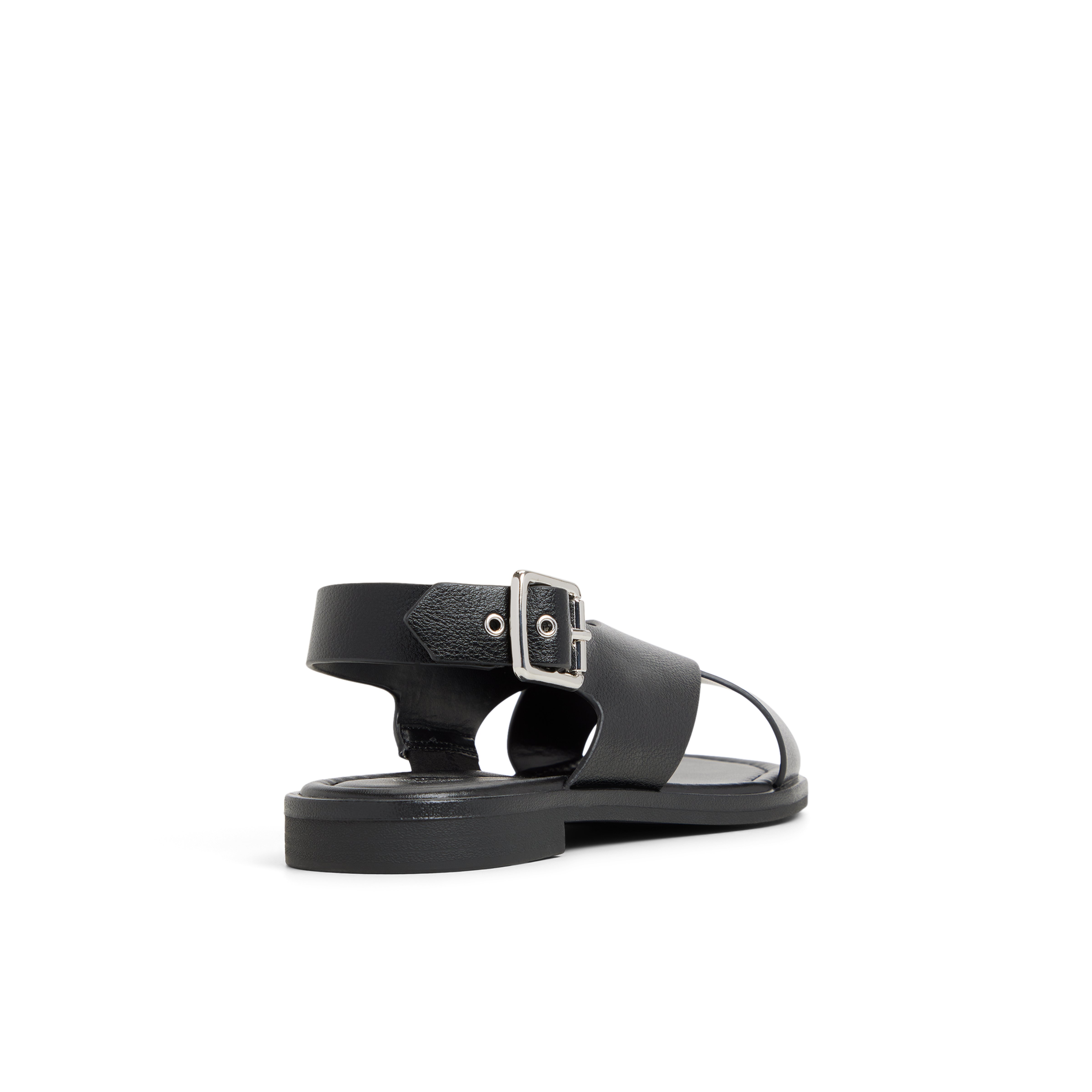 Avaline Noir Femmes Sandales à talons plats | Boutique Spring Canada