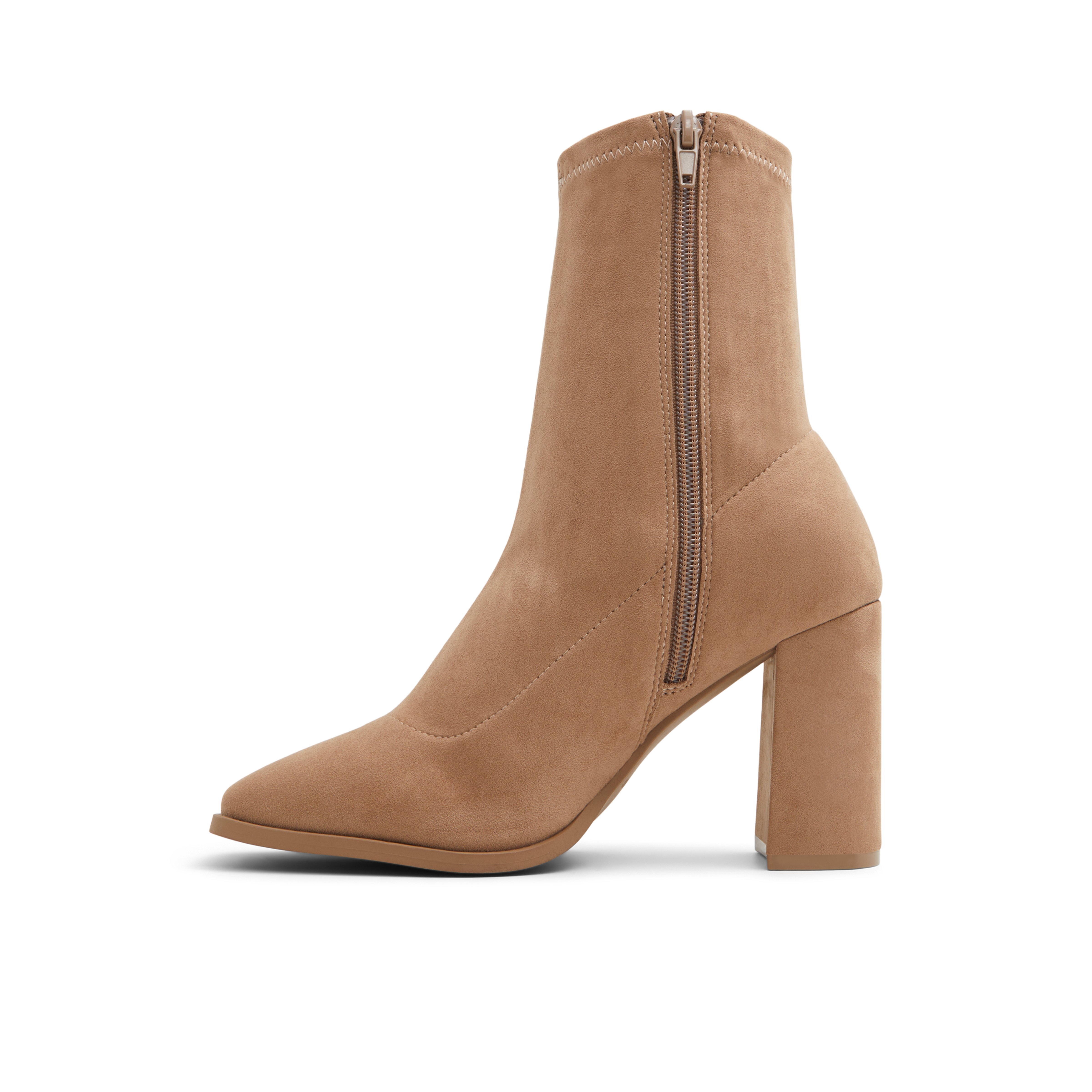 Avanna Light Brown Women's Ankle Boots