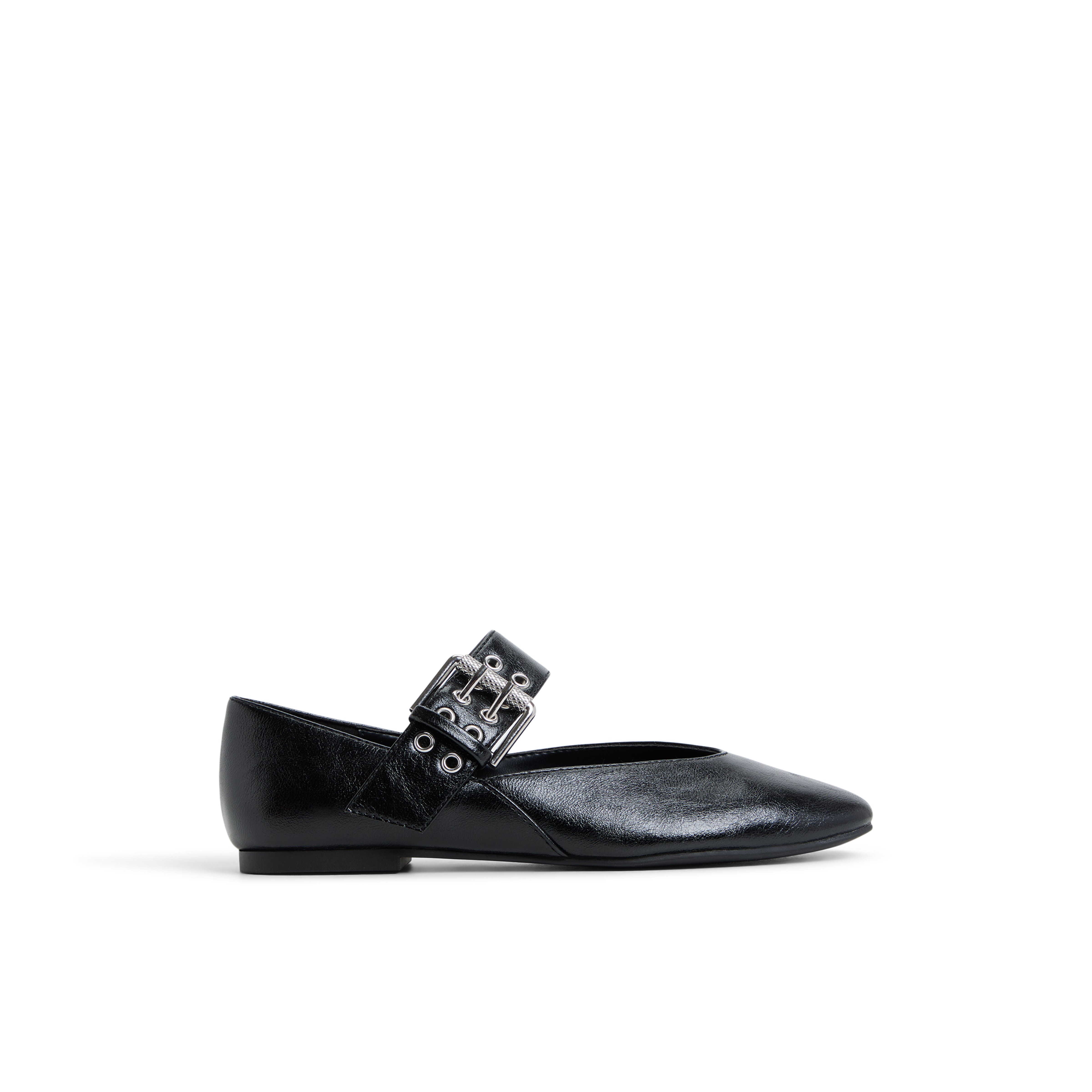 Azurra Noir Femmes Ballerines | Boutique Spring Canada