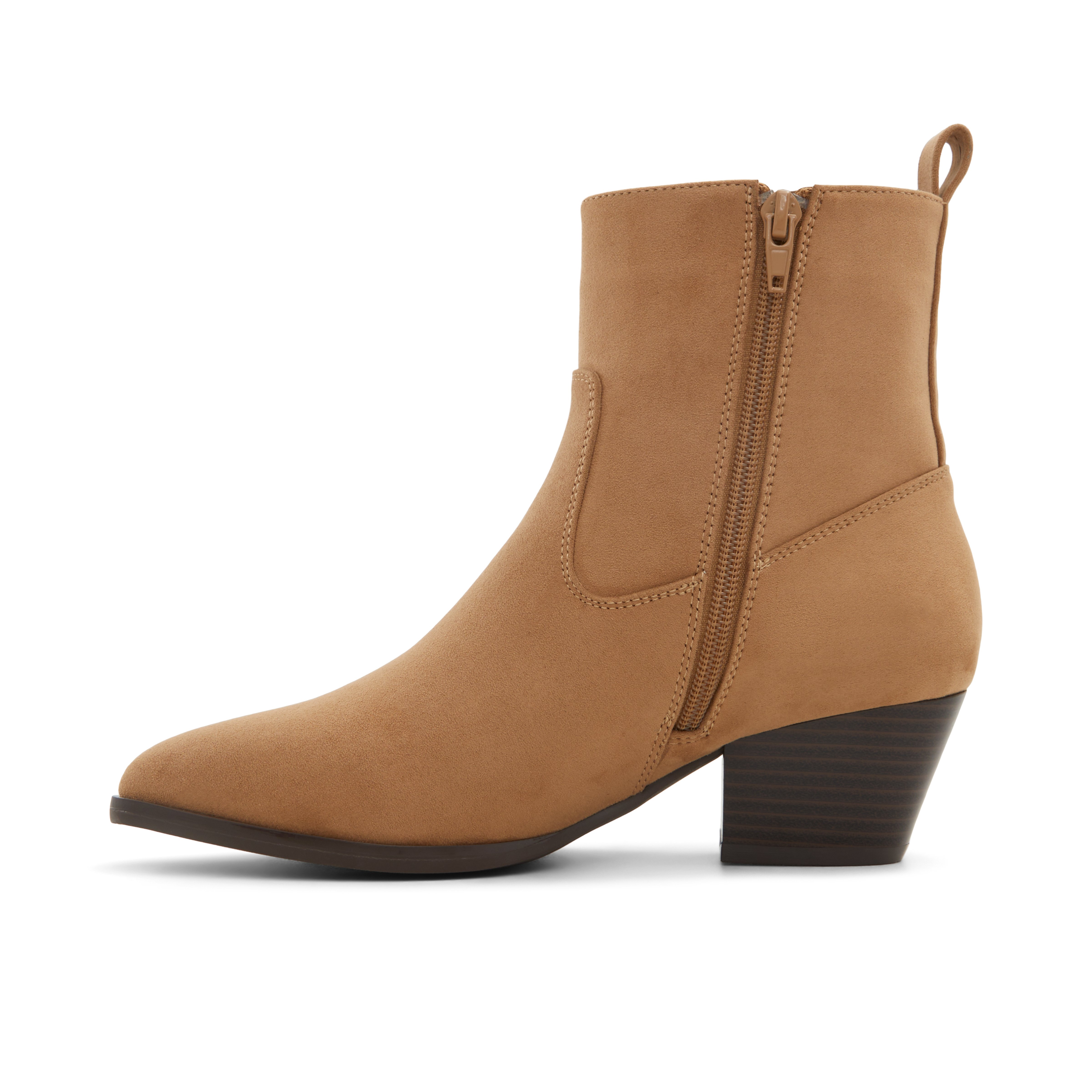 Baileyy Medium Beige Women's Ankle Boots