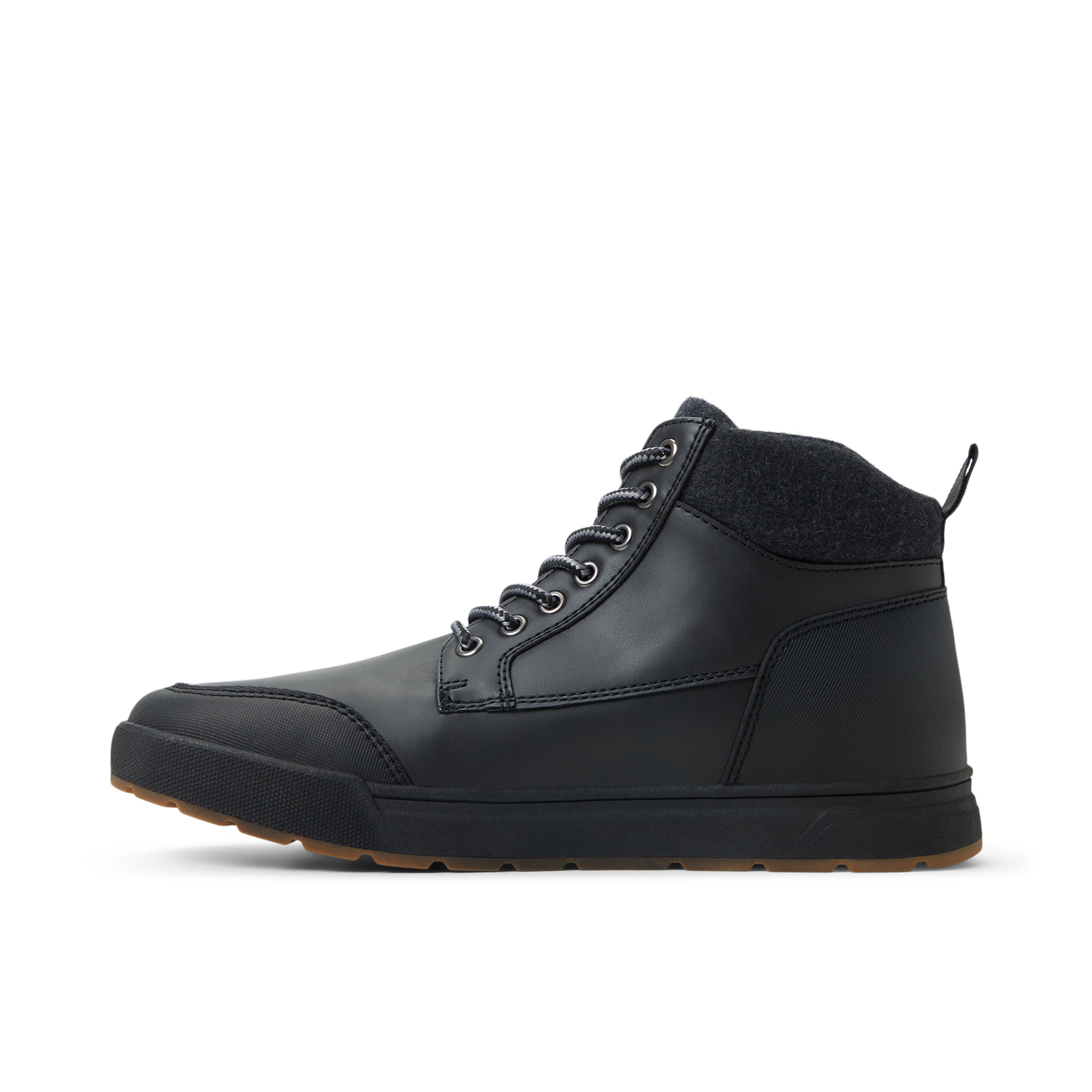 Batura Black Men's Lace-up Boots