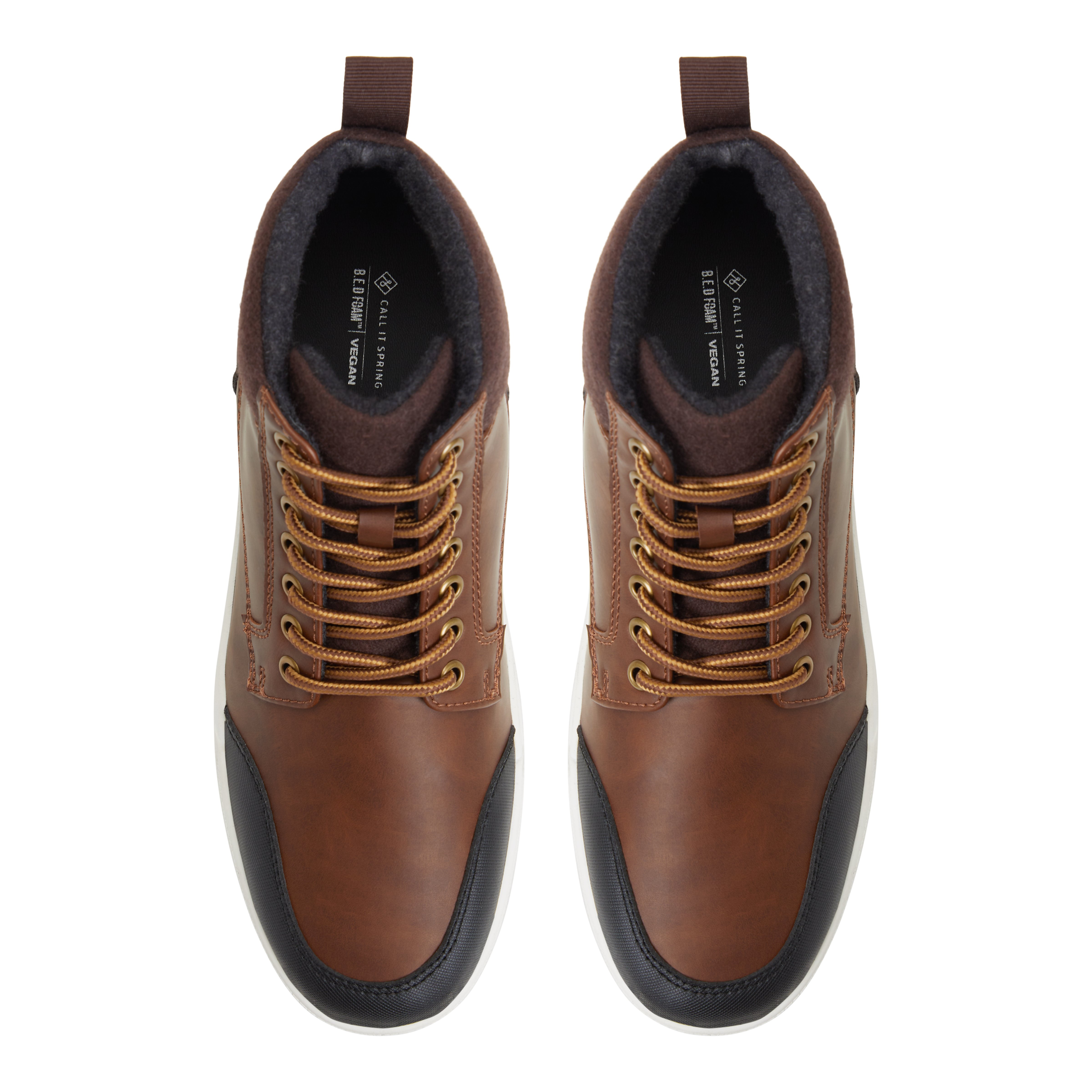 Batura Cognac Men's Lace-up Boots