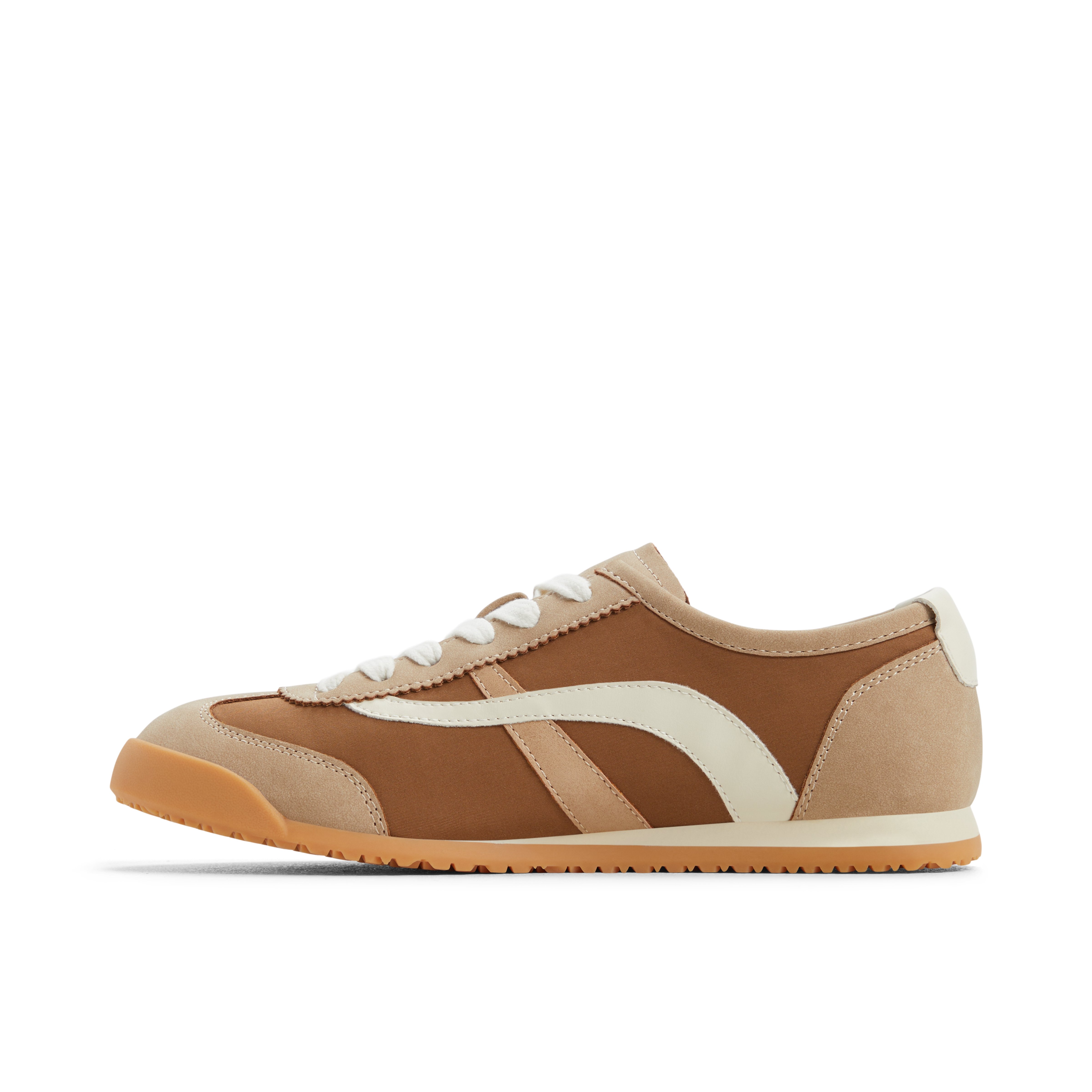 Beaa Light Brown Women's Retro Sneakers