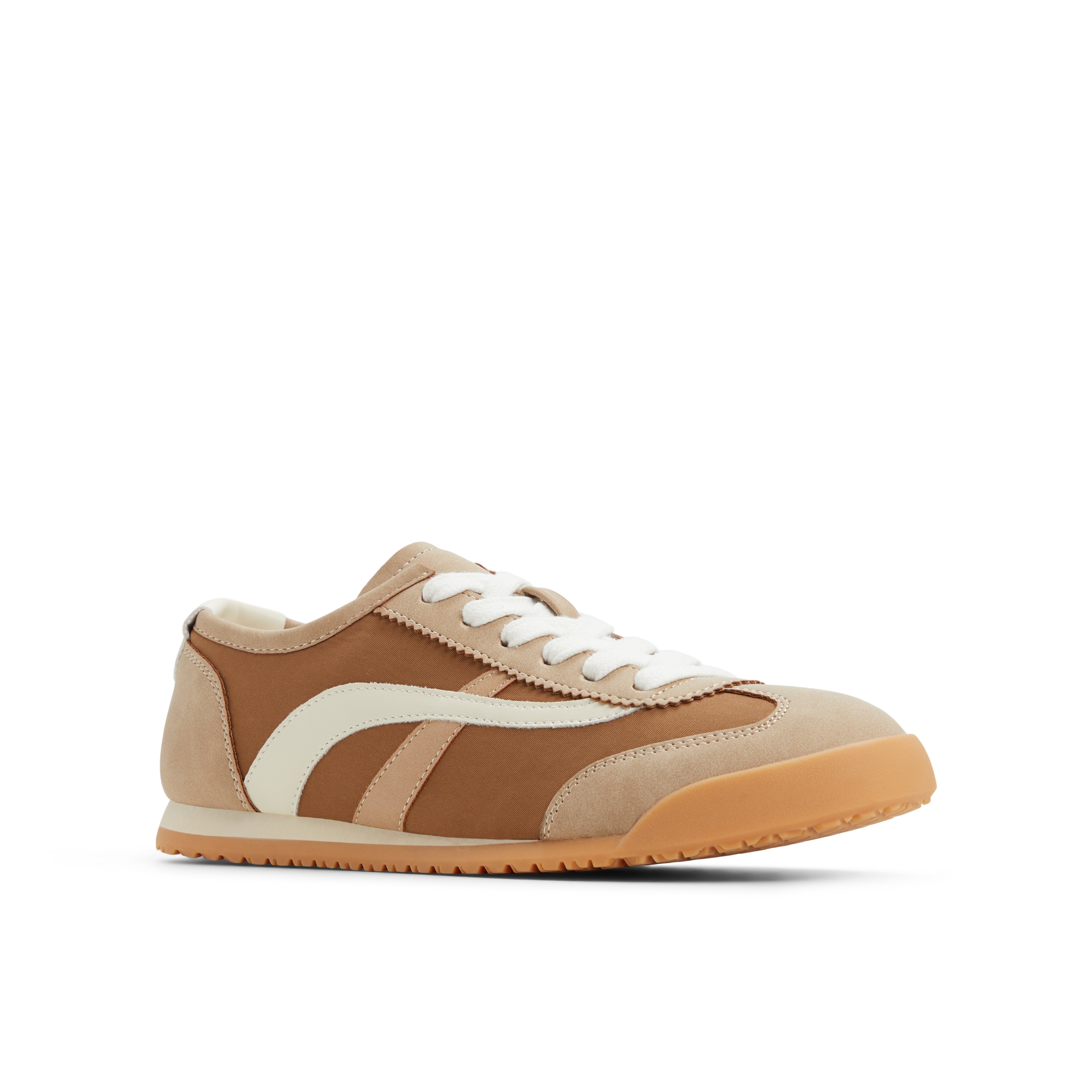 Beaa Light Brown Women's Retro Sneakers