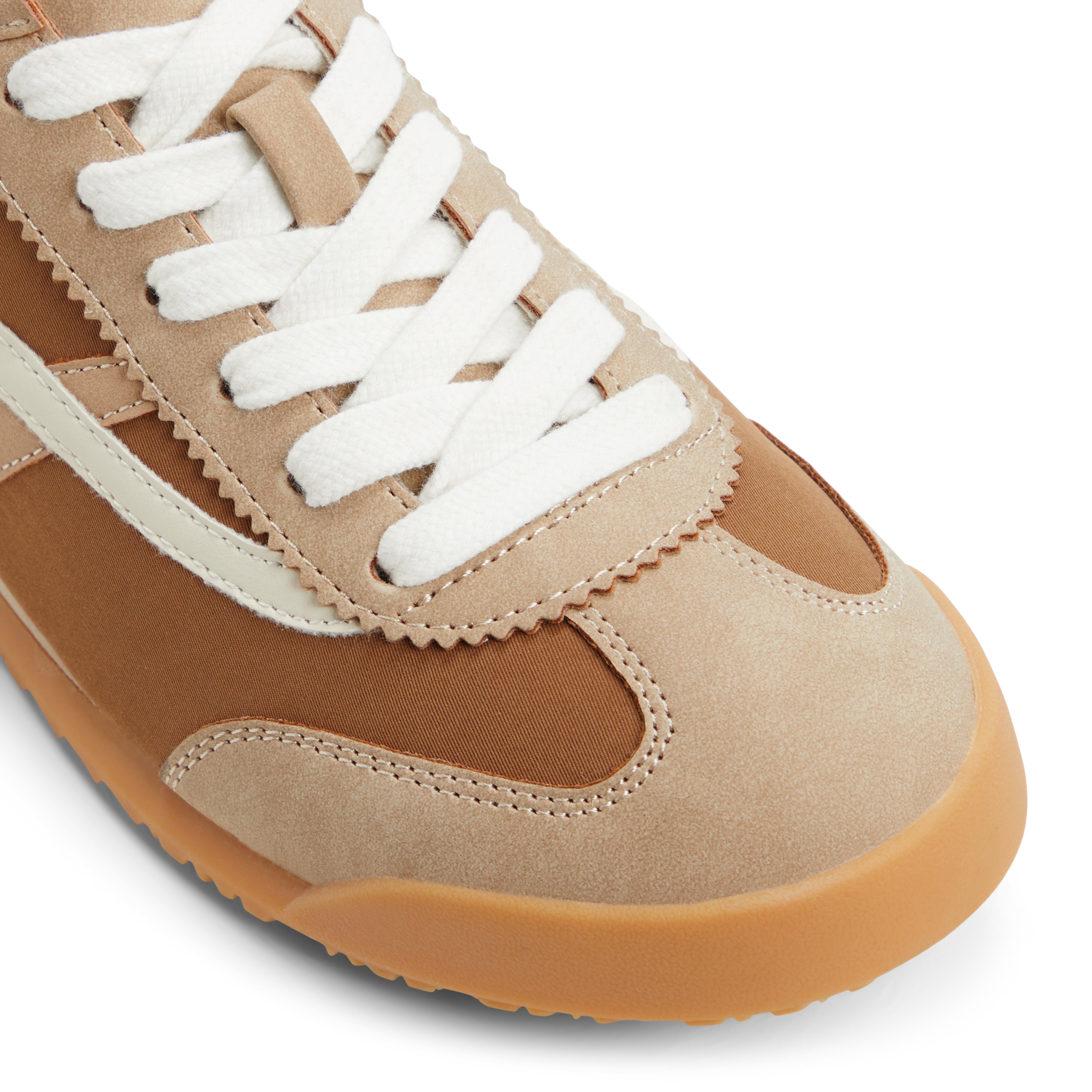 Beaa Light Brown Women's Retro Sneakers