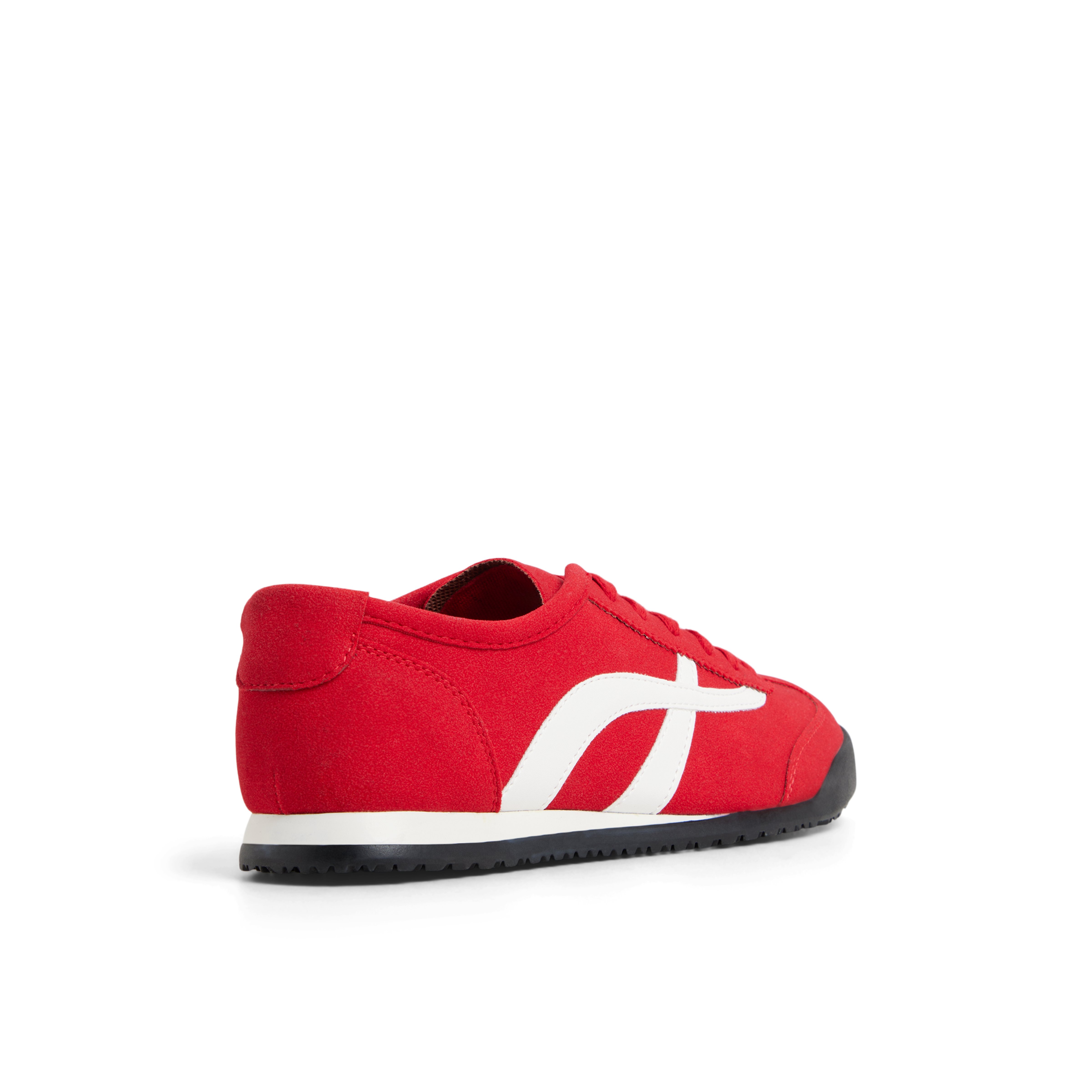 Beaa Red Women's Monochromatic Sneakers