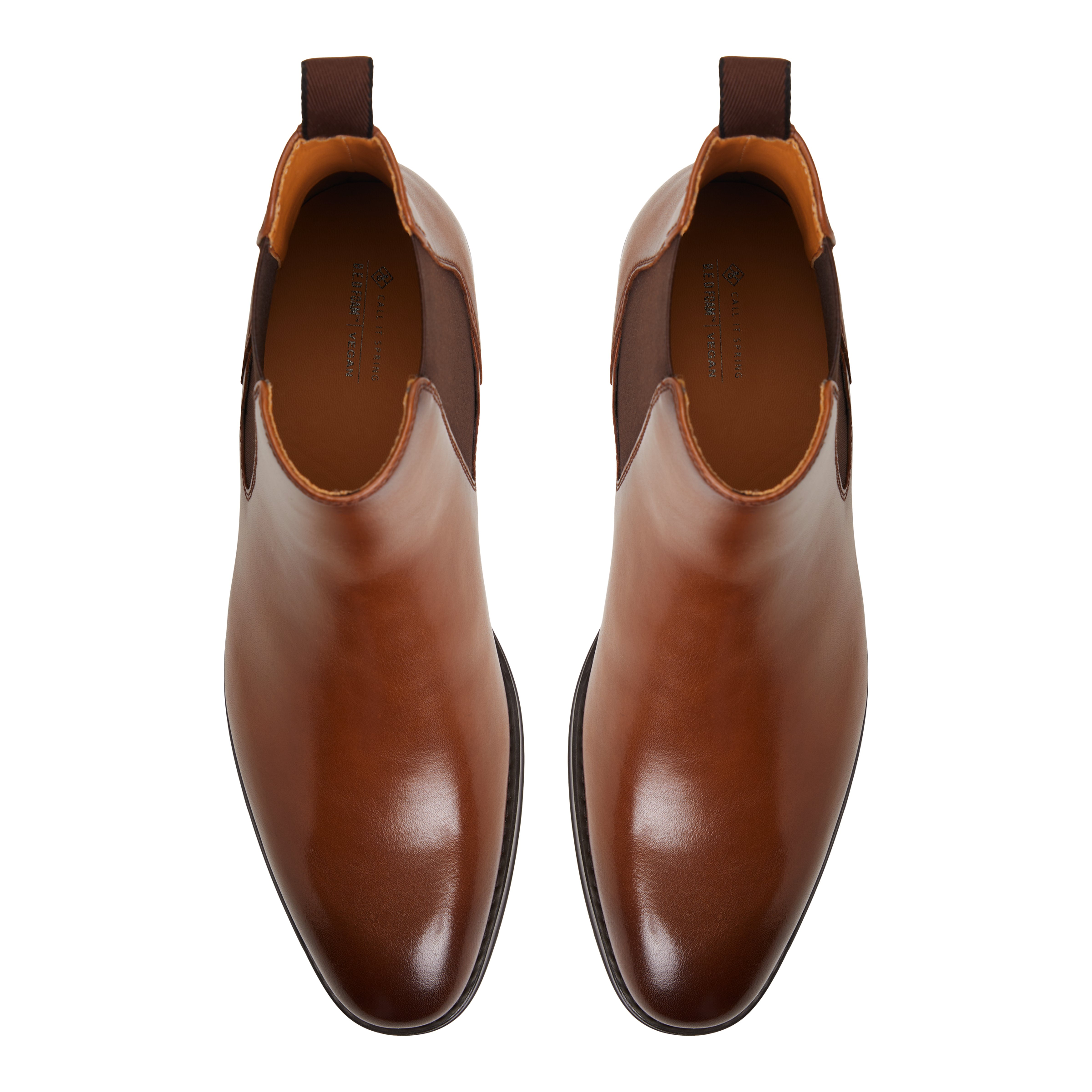 Birks Cognac Men's Dress Boots