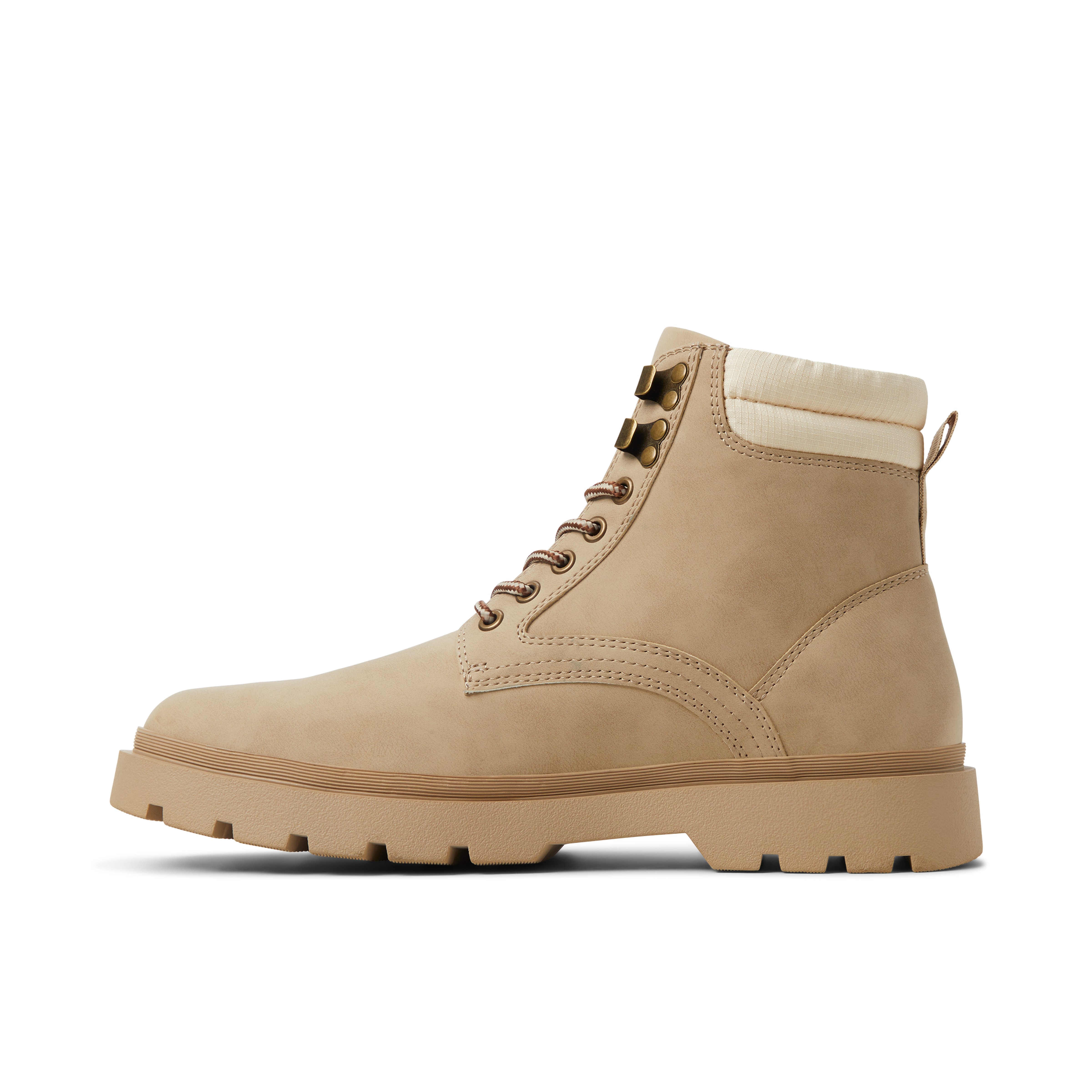 Bowerbank Beige Men's Lace-up Boots