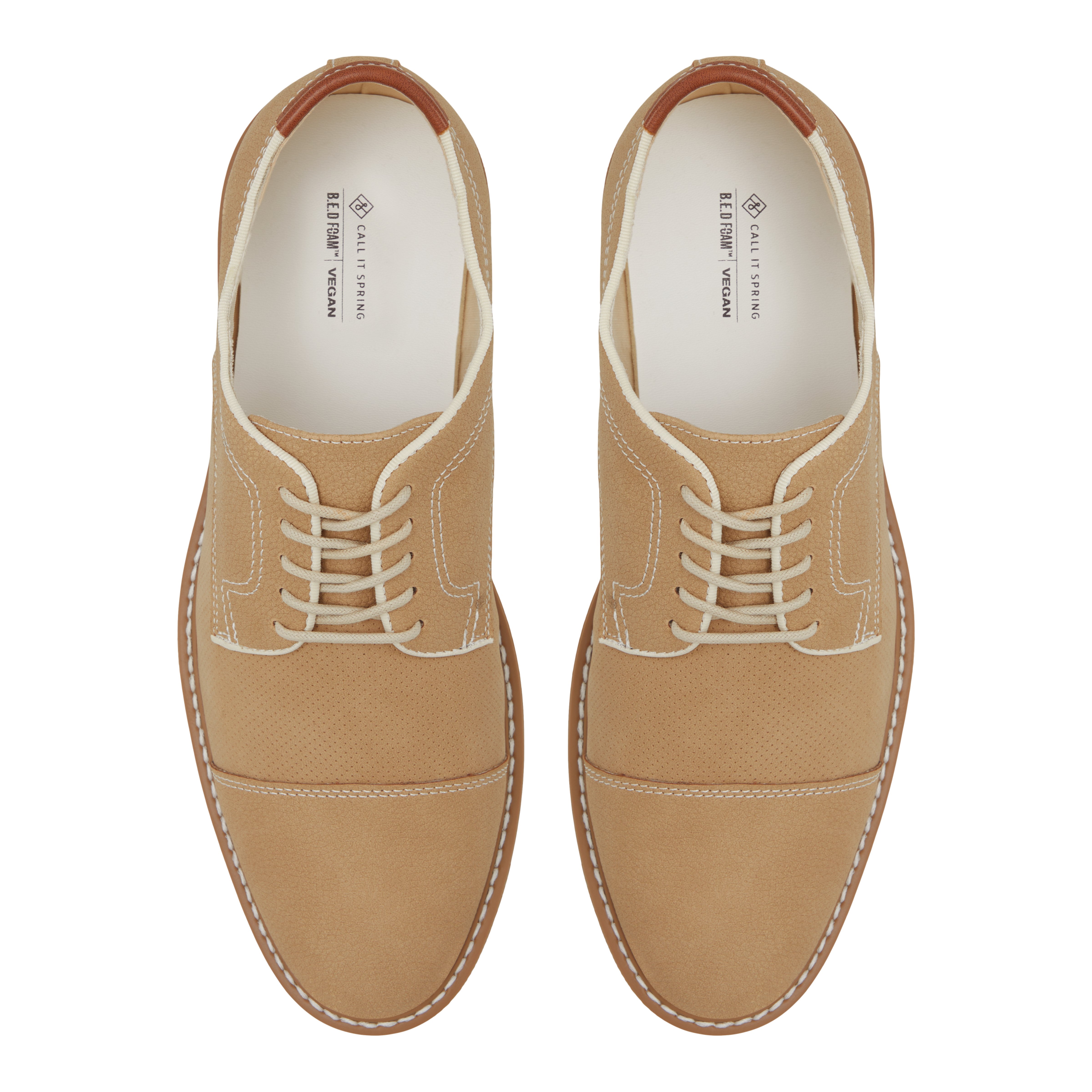 Brosnan Beige Men's Lace-ups