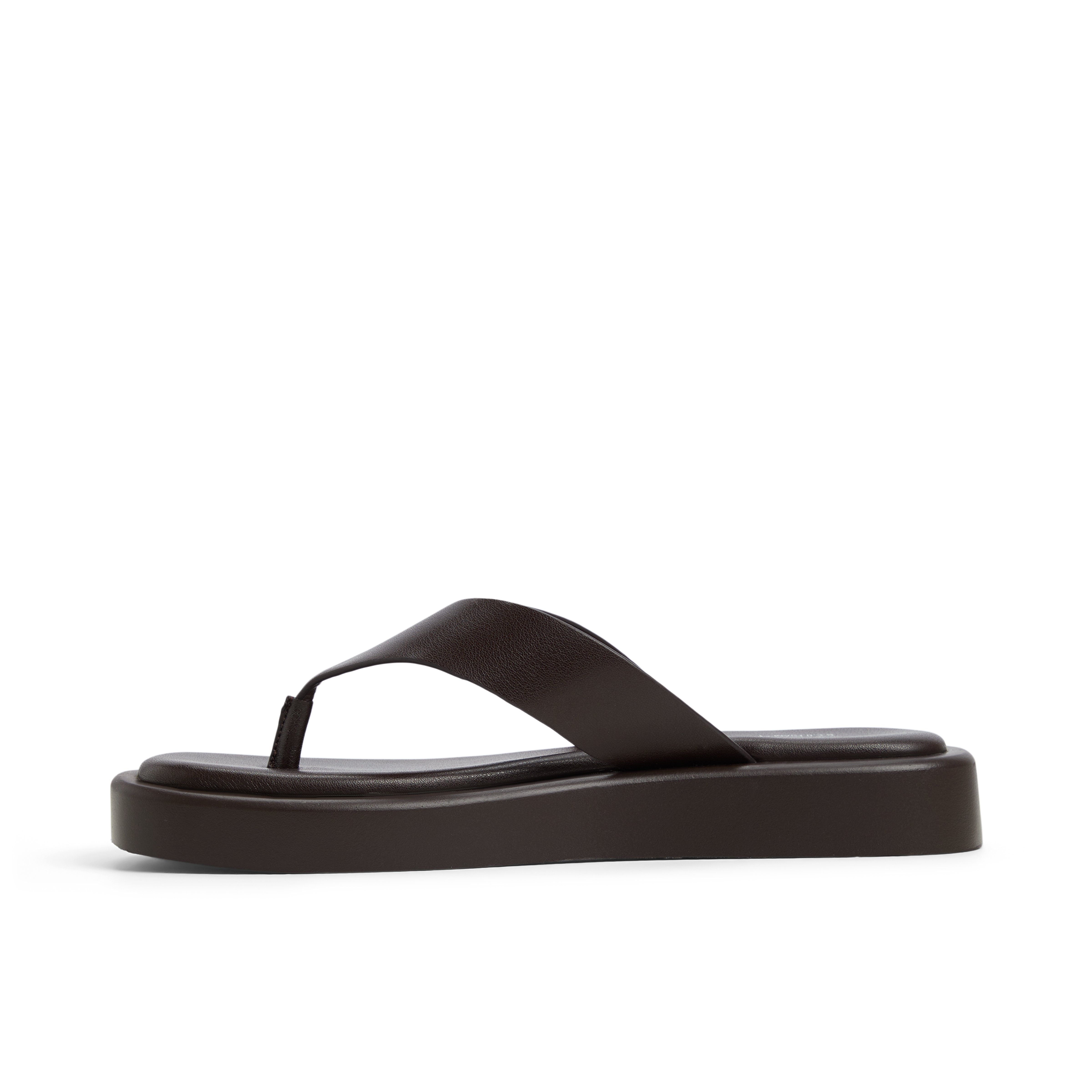 Buena Dark Brown Women's Flat Sandals