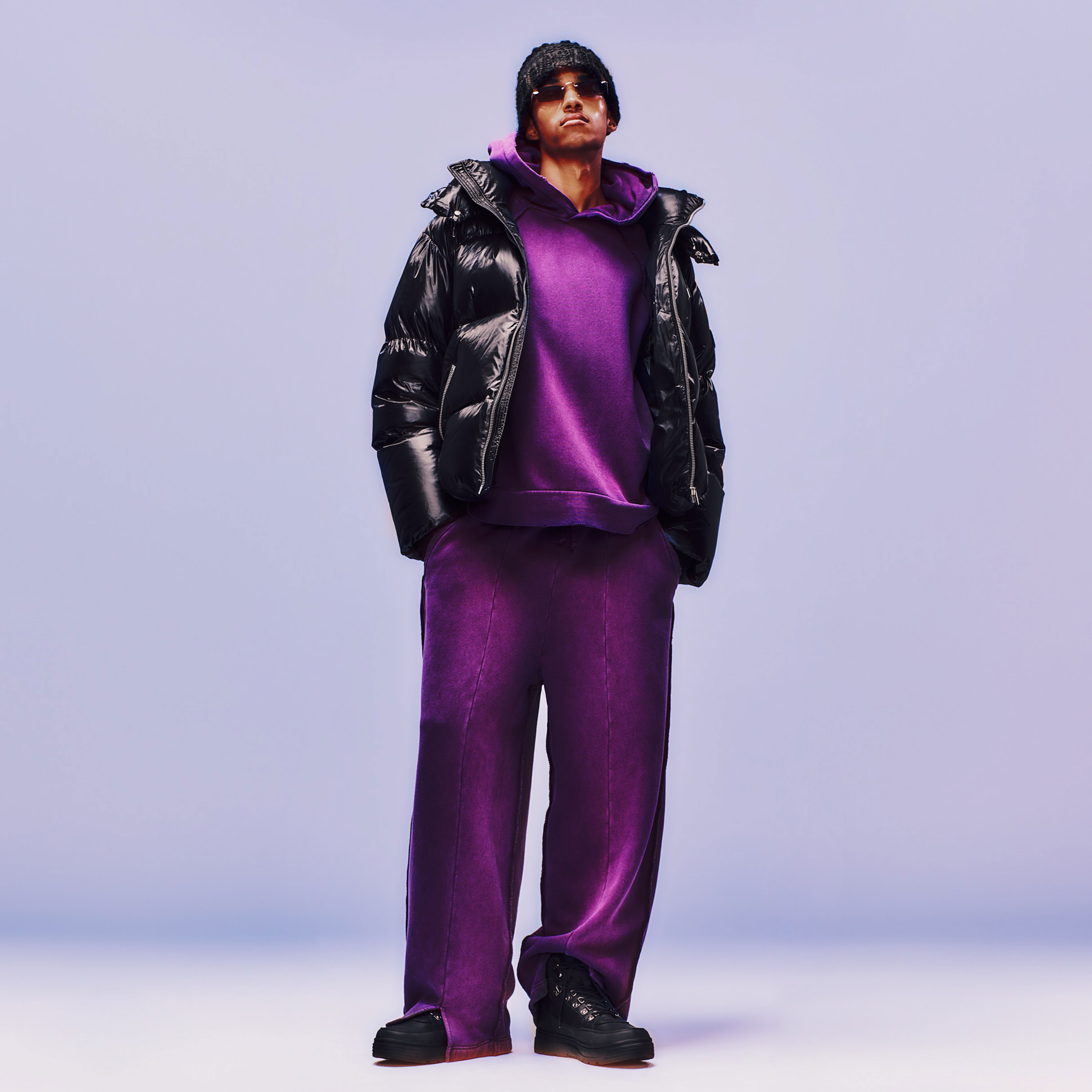 Caiden Black Men's chunky boots Call It Spring Canada