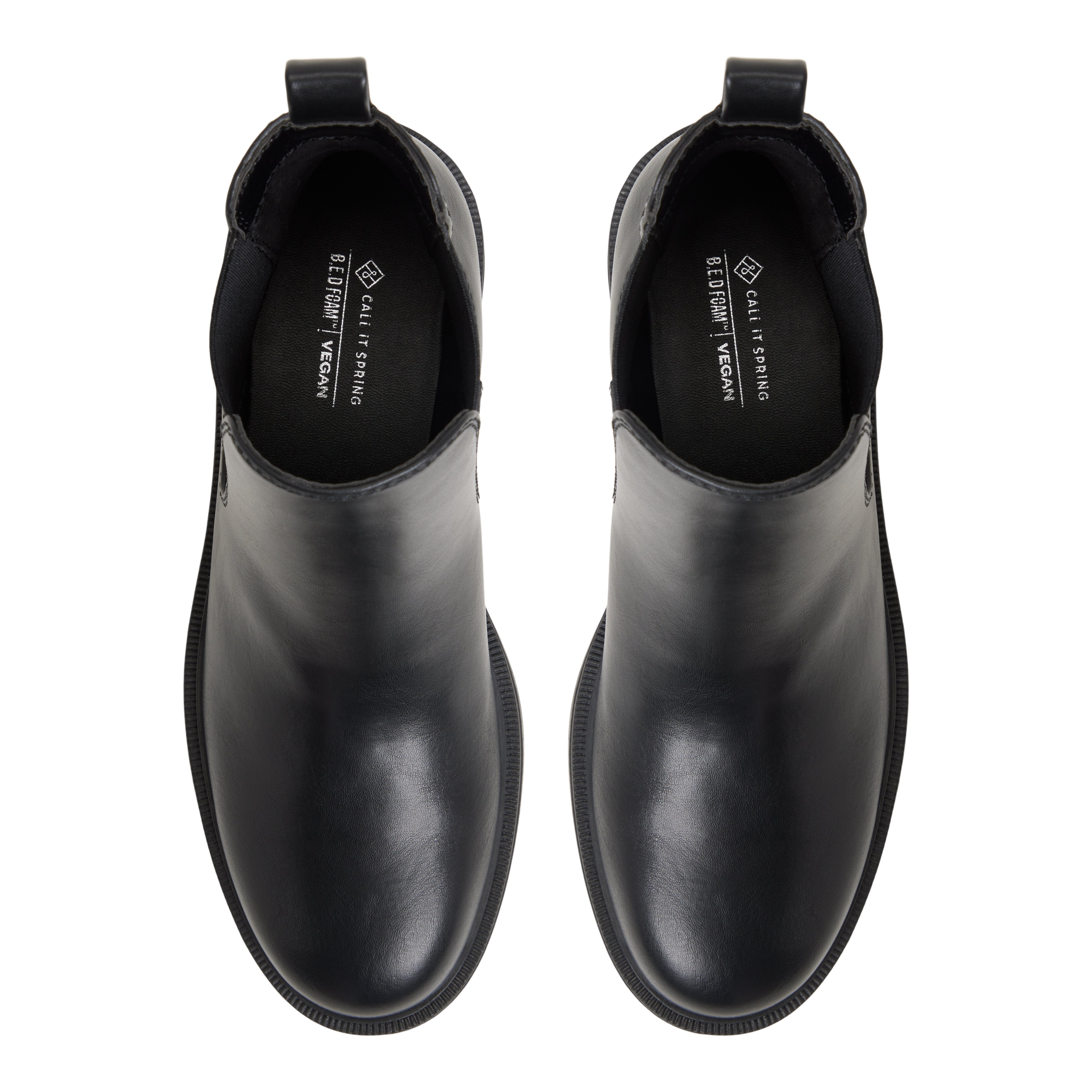 Caiya Noir Femmes Bottes chelsea | Boutique Spring Canada