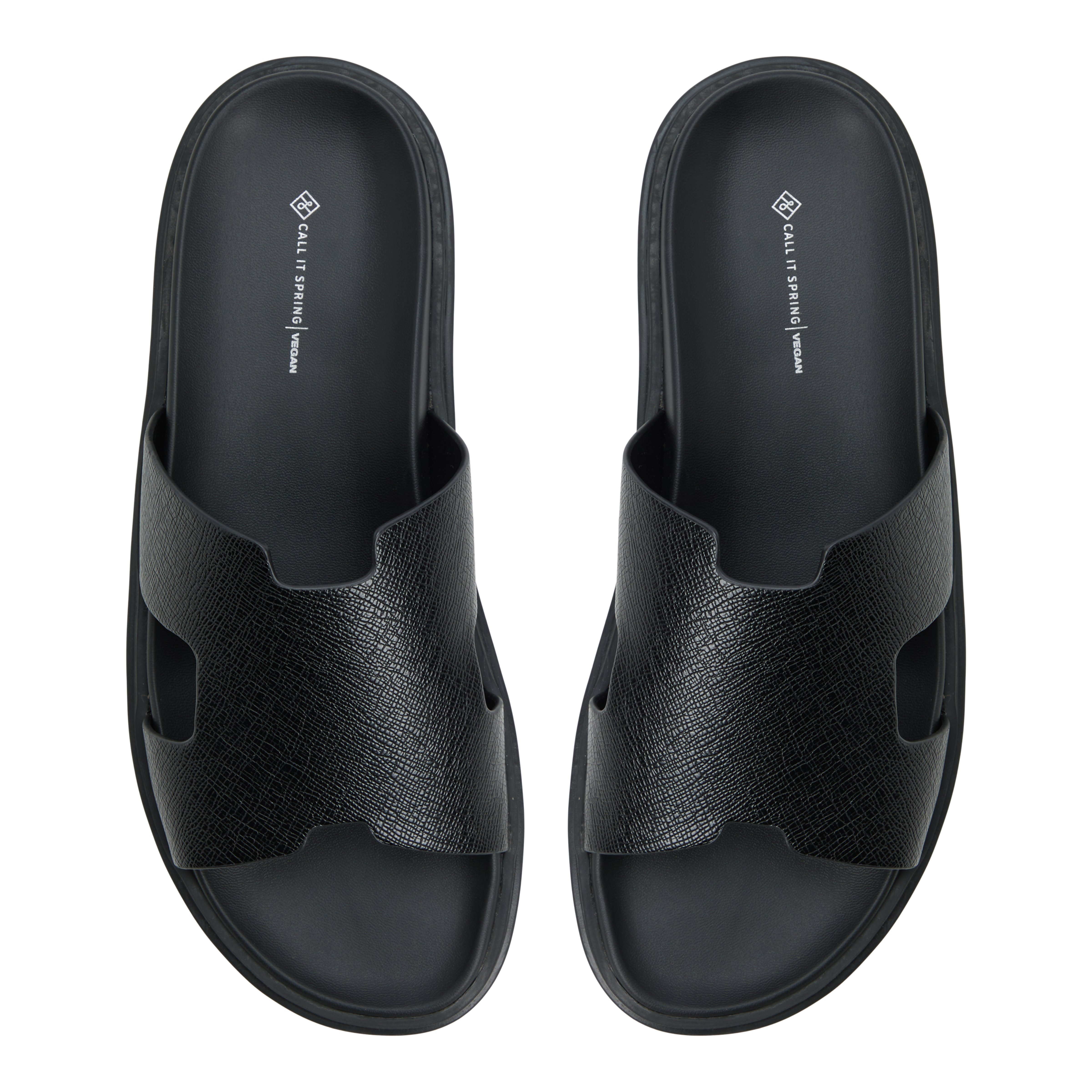 Caruso Black Men's Sandals