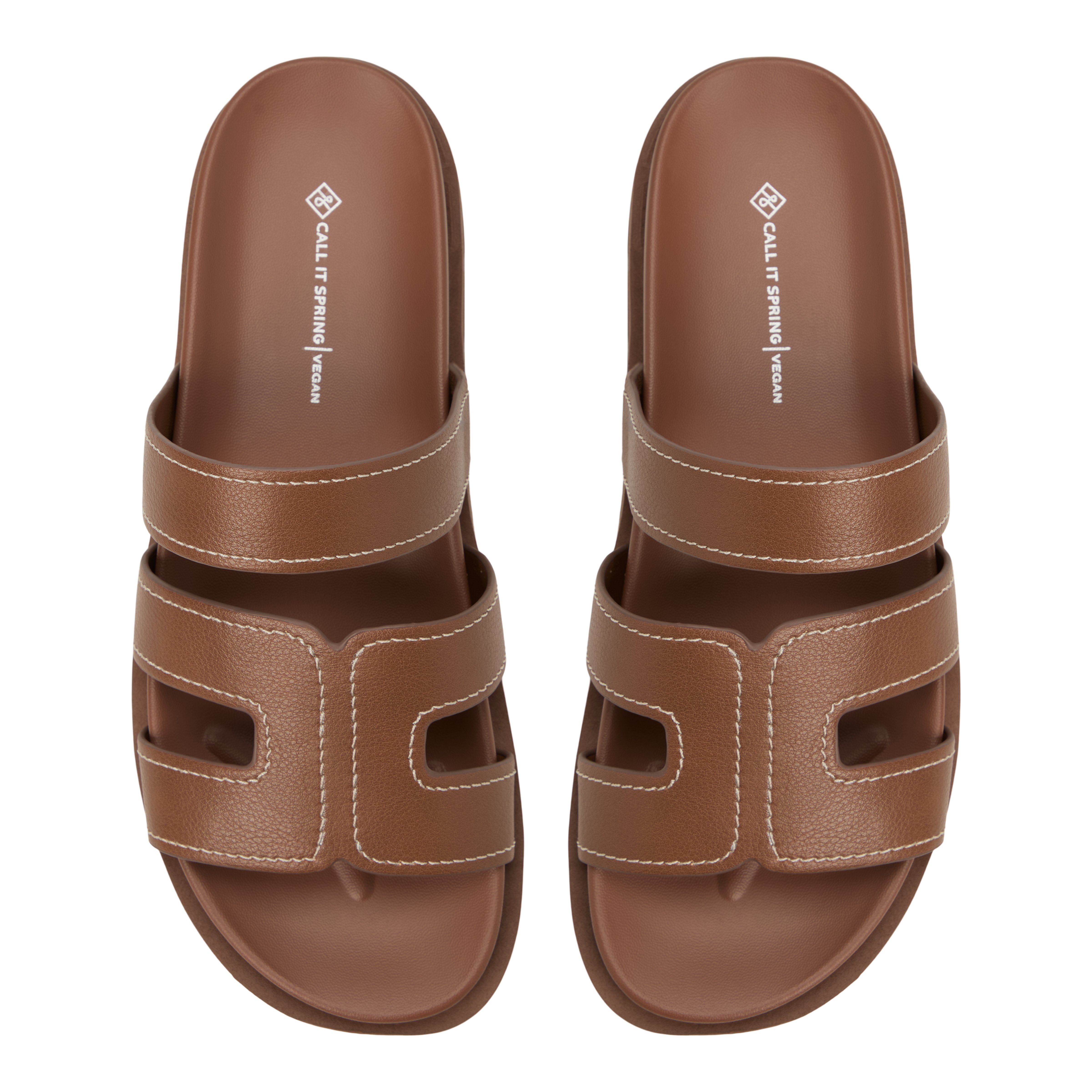 Casablancaaa Cognac Women's Slides