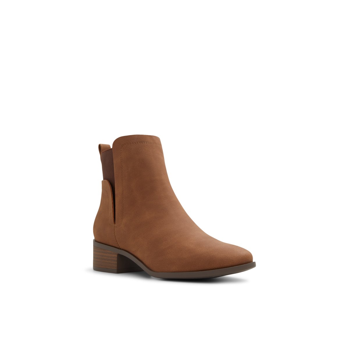 Flat on sale cognac boots