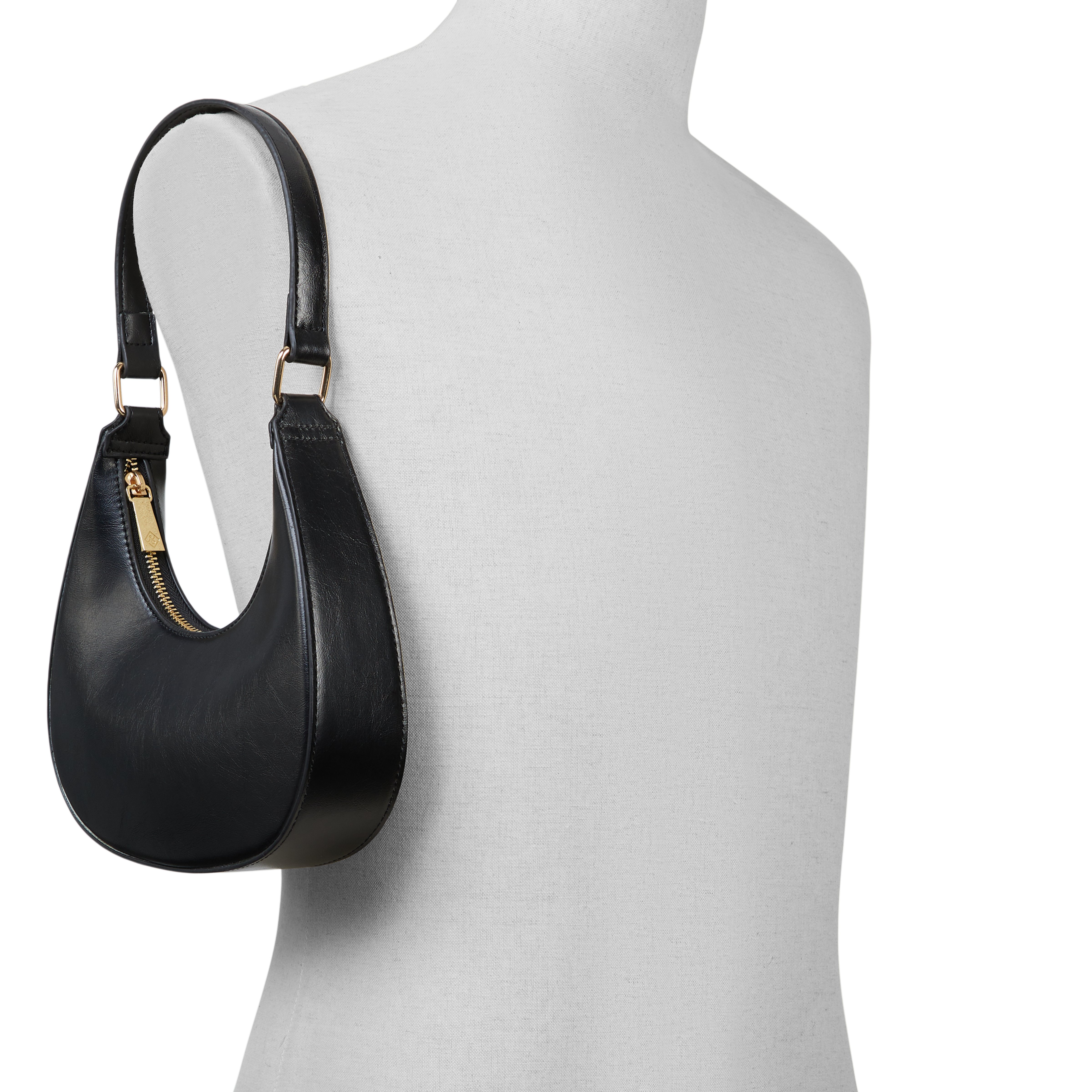 Celesty Black Synthetic Smooth Women's Top handle bags