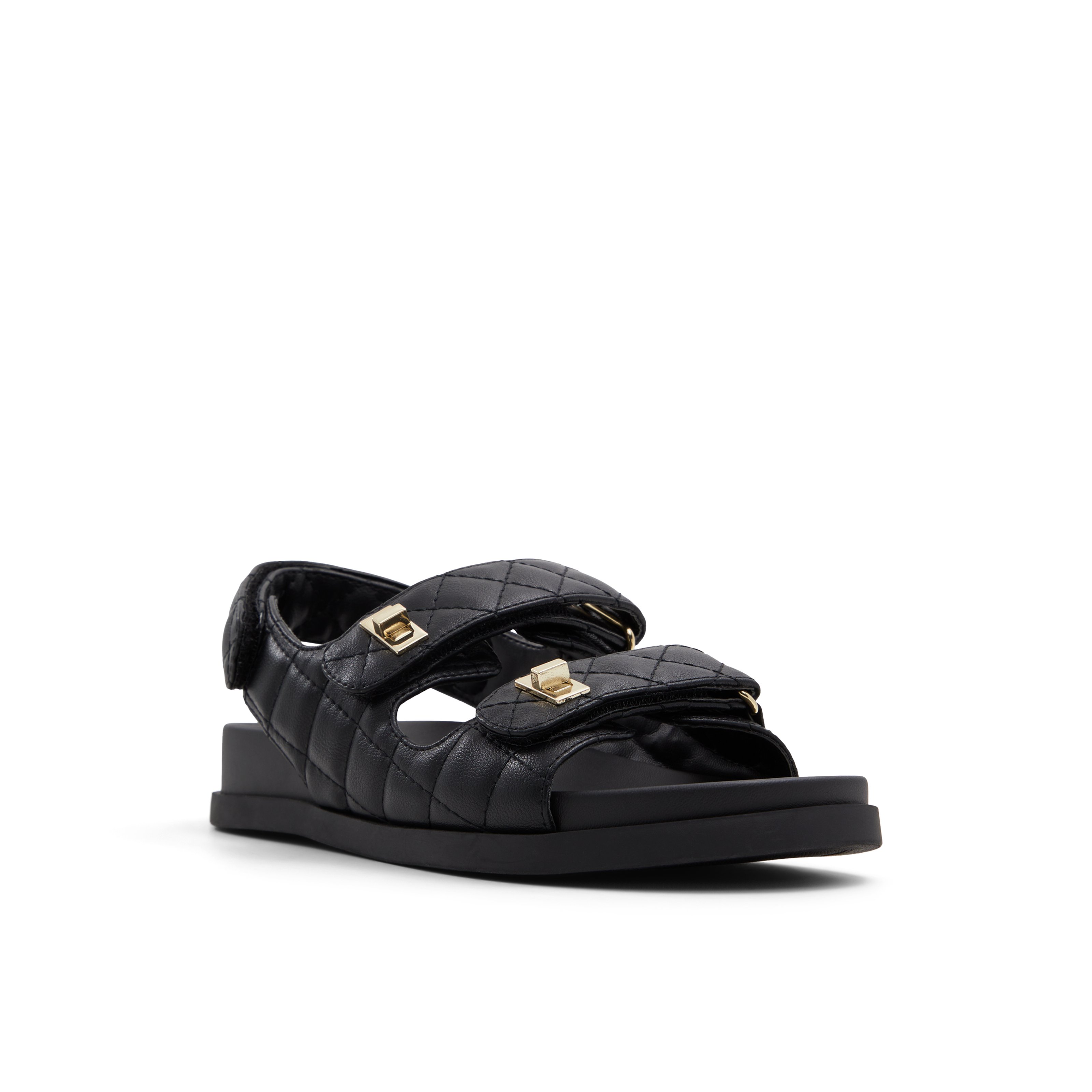 Chantel Black Women's Chunky Sandals | Call It Spring Canada