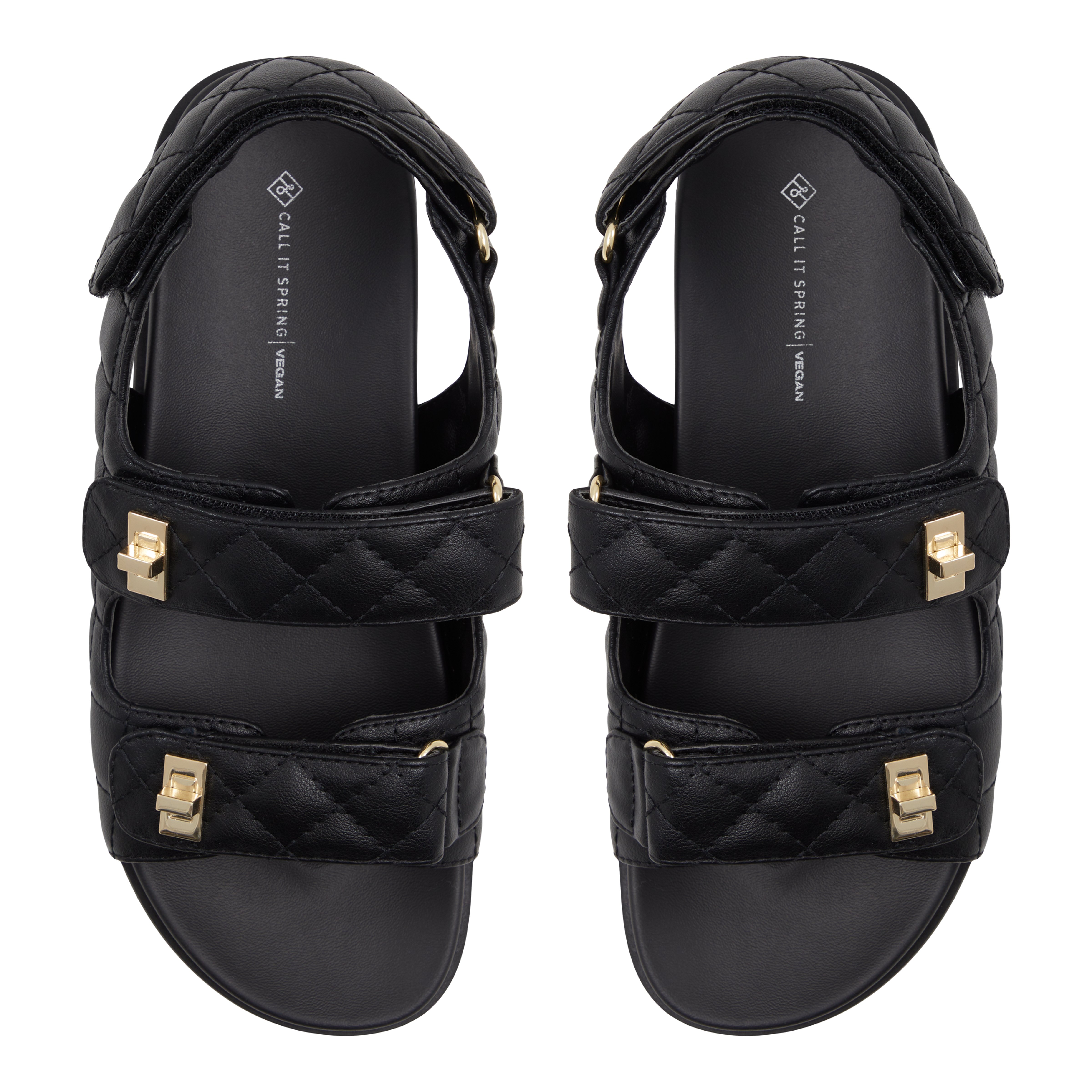 Chantel Puffy chunky Flat sandals