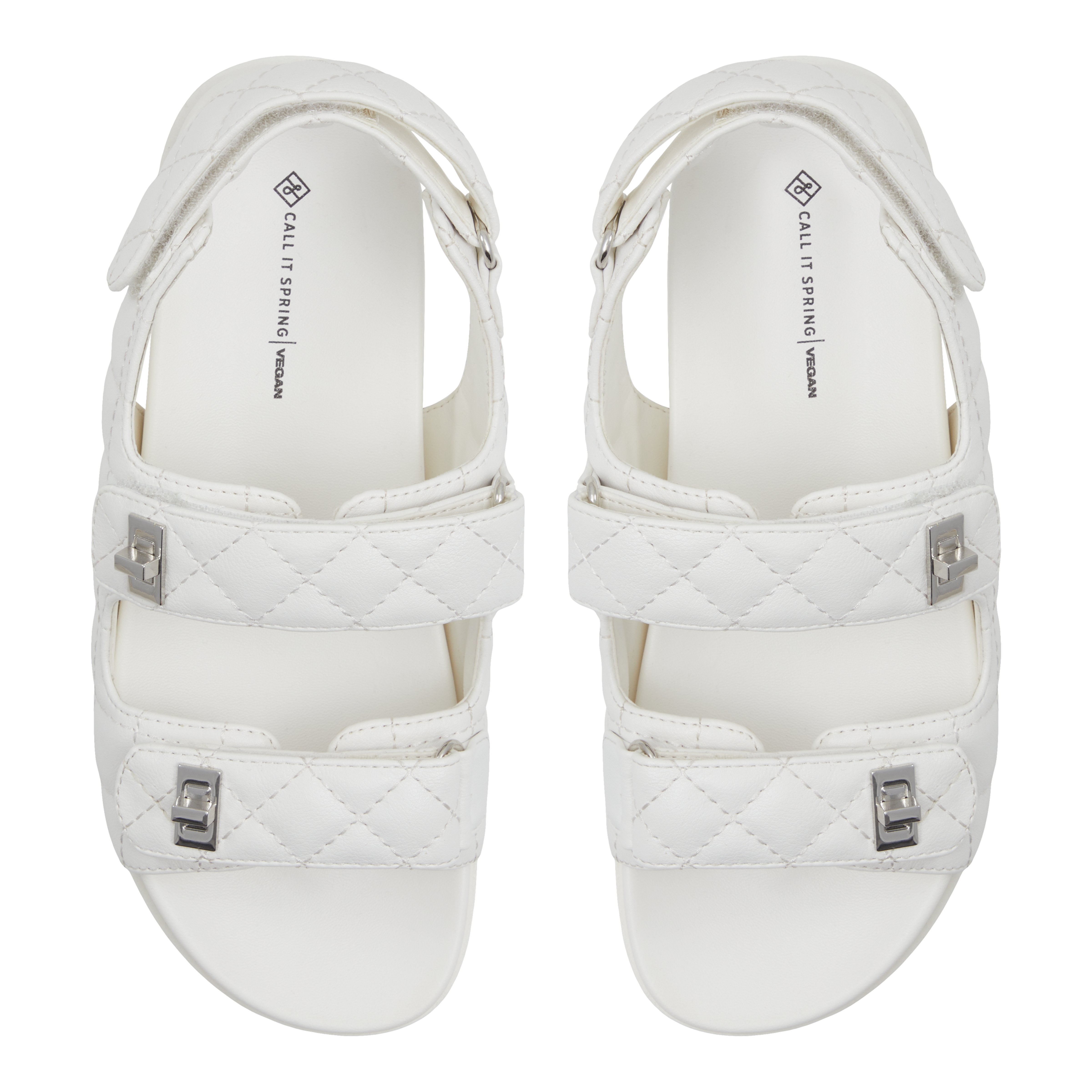 Chantel Puffy chunky Flat sandals