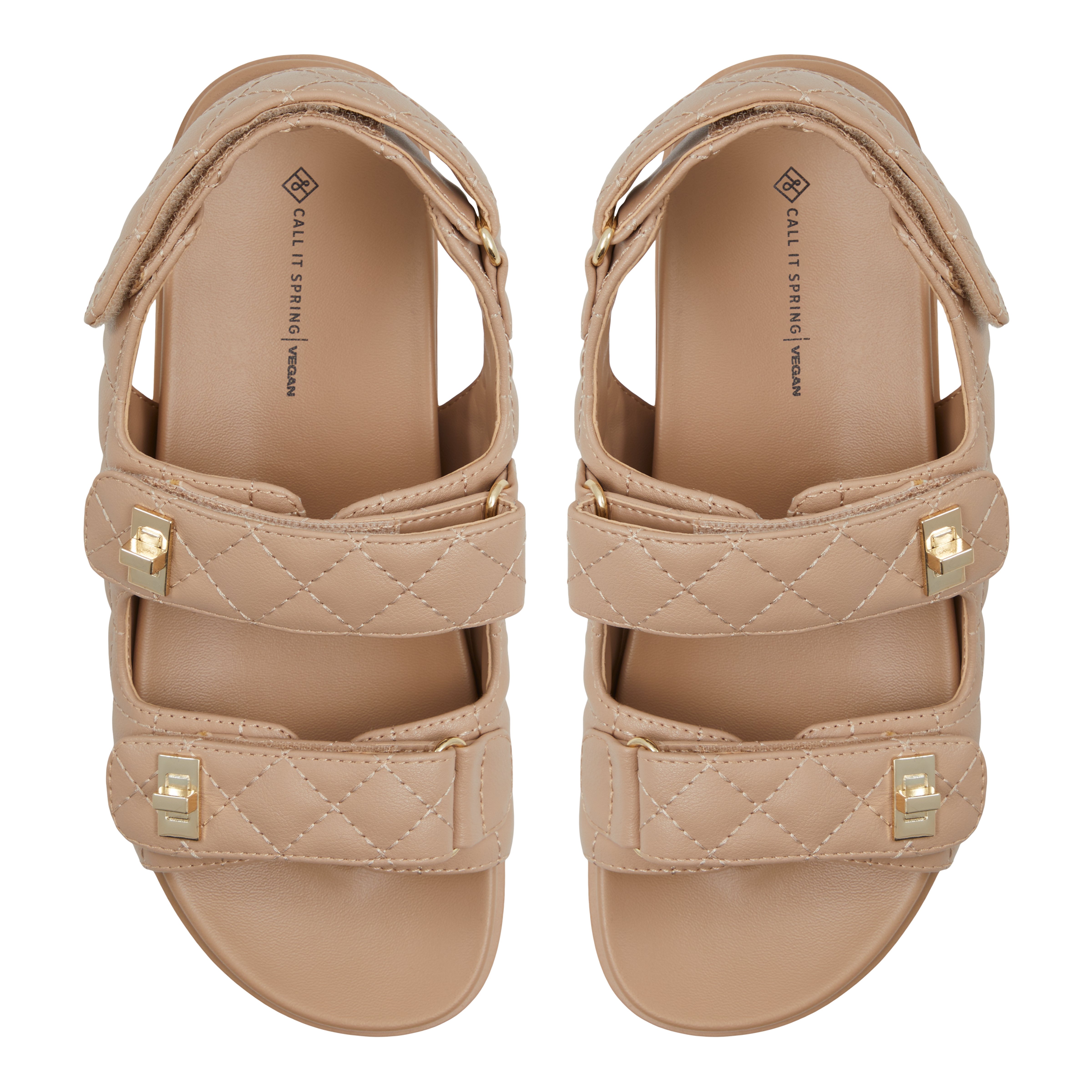 Chantel Puffy chunky Flat sandals