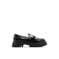 Patent black hot sale loafers ladies