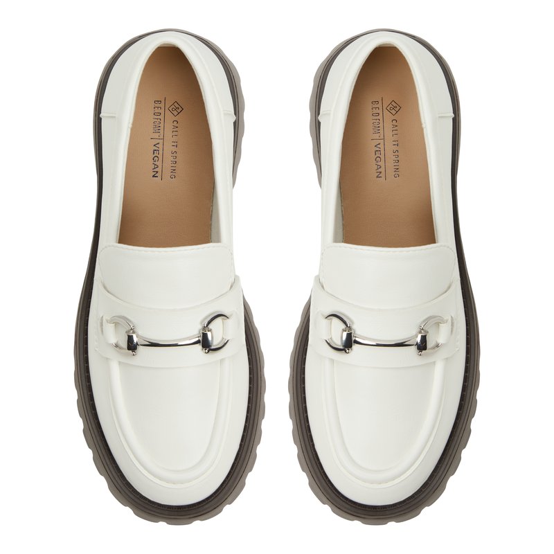 ローファー・オックスフォード DOUCAL'S Woman Loafers White DD8633MEGNUF217 NW00 Handcrafted loafers made in Italy for women | Doucal's