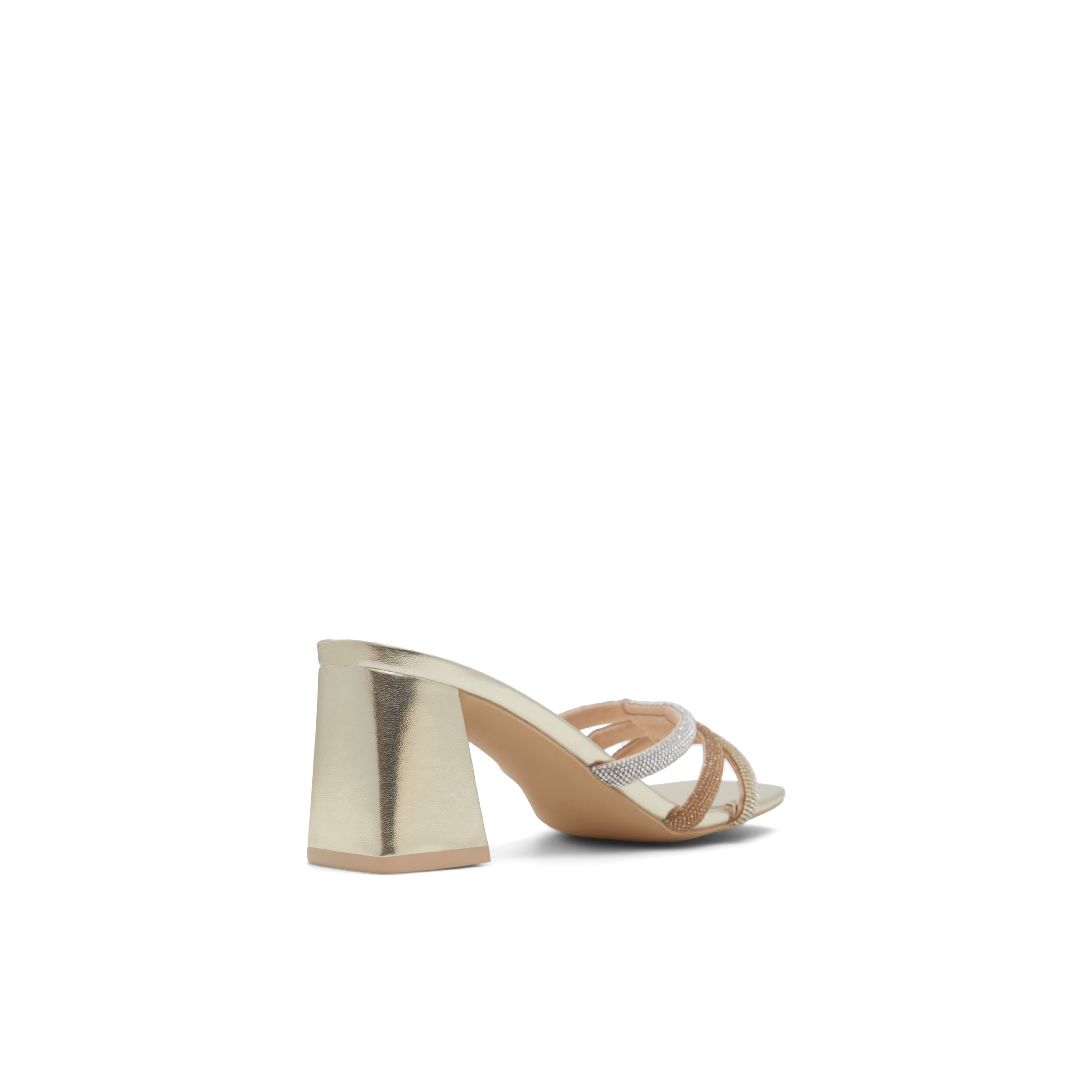 Crown Gold Women's Mule Sandals