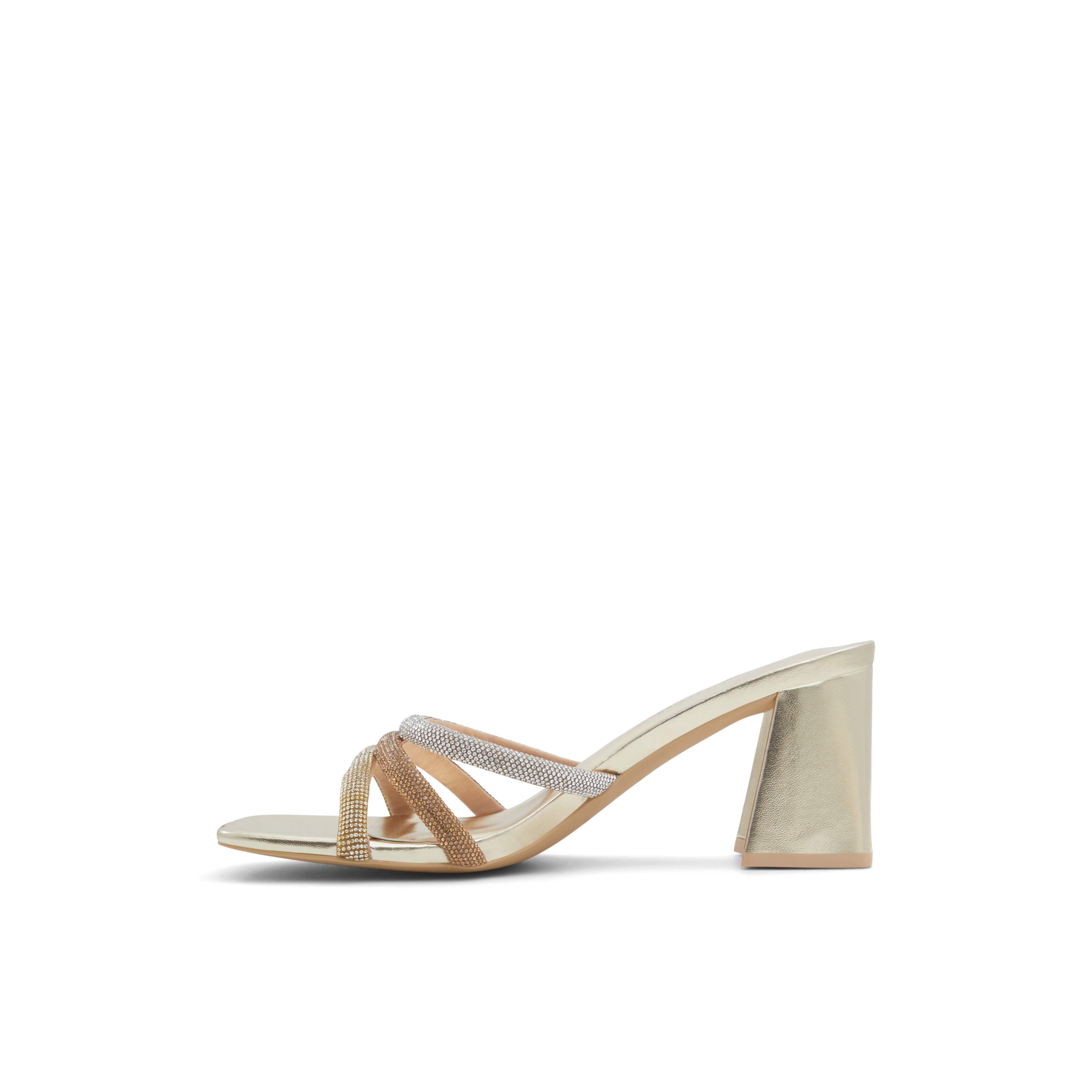 Crown Gold Women's Mule Sandals