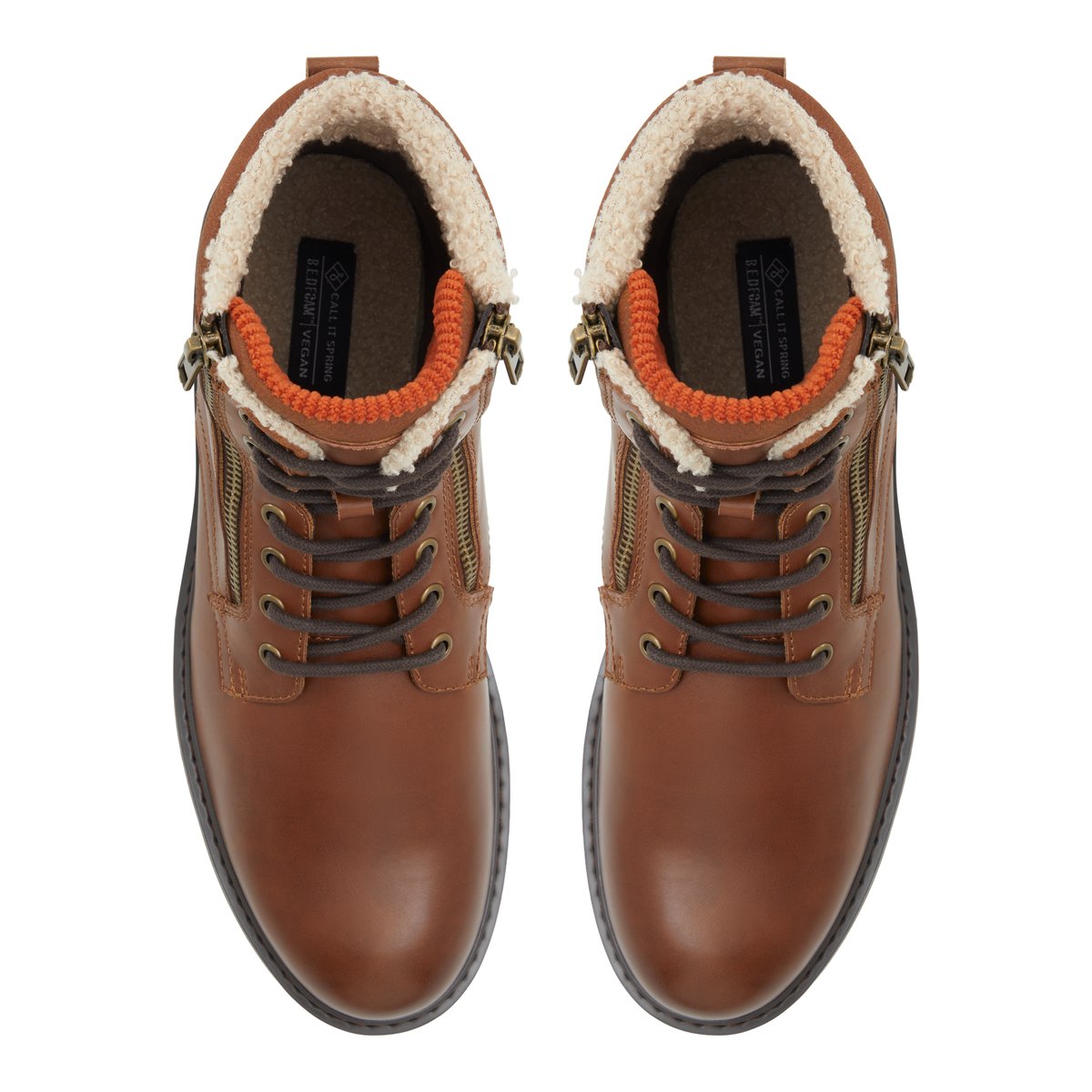 Dakotta Cognac Men's Lace-up Boots | Call It Spring Canada Dakotta Cognac Men's Lace-up Boots | Call It Spring Canada