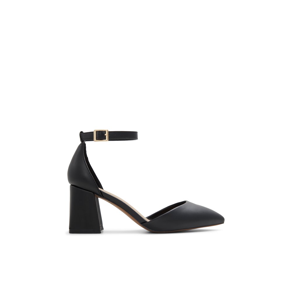 backless block heels